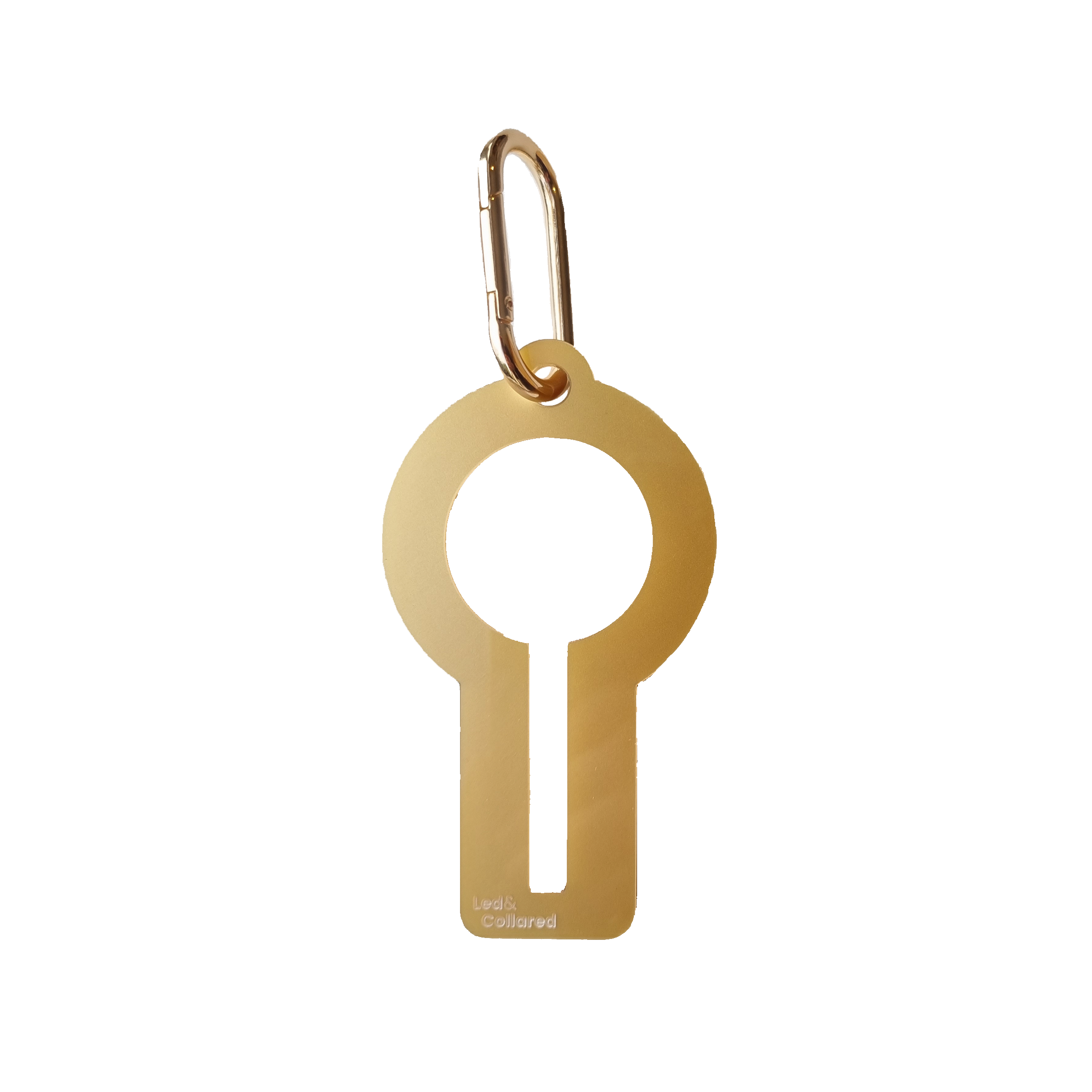 Lead Poop Holder - Gold