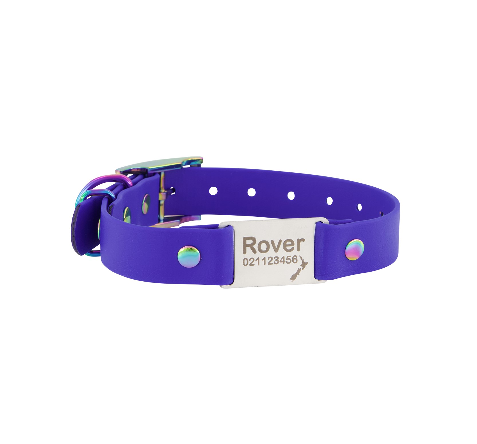 Classic Scrag Tag Collar - Royal Blue