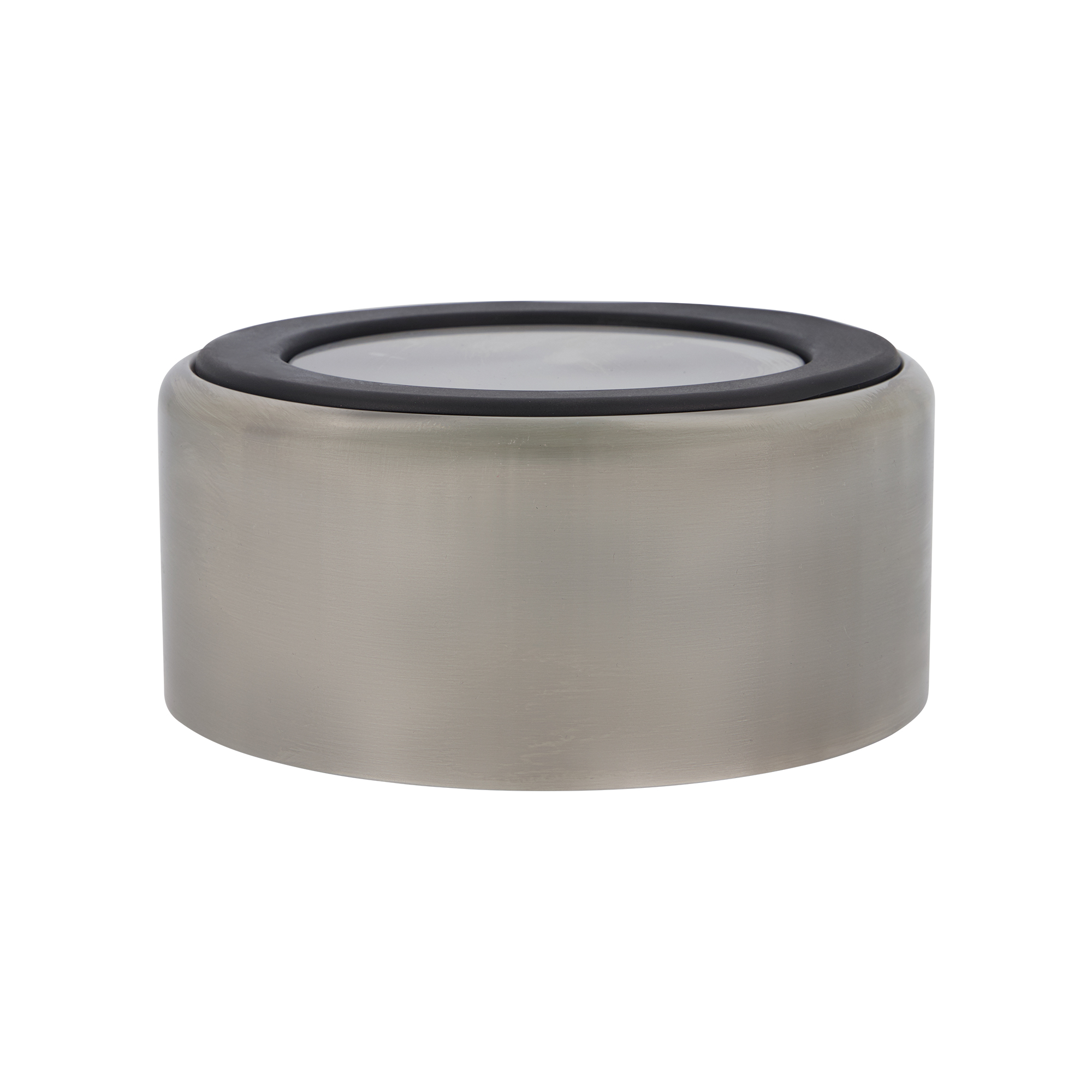 Stainless Steel Dog Bowl - Plain Steel - Large Upsidedown