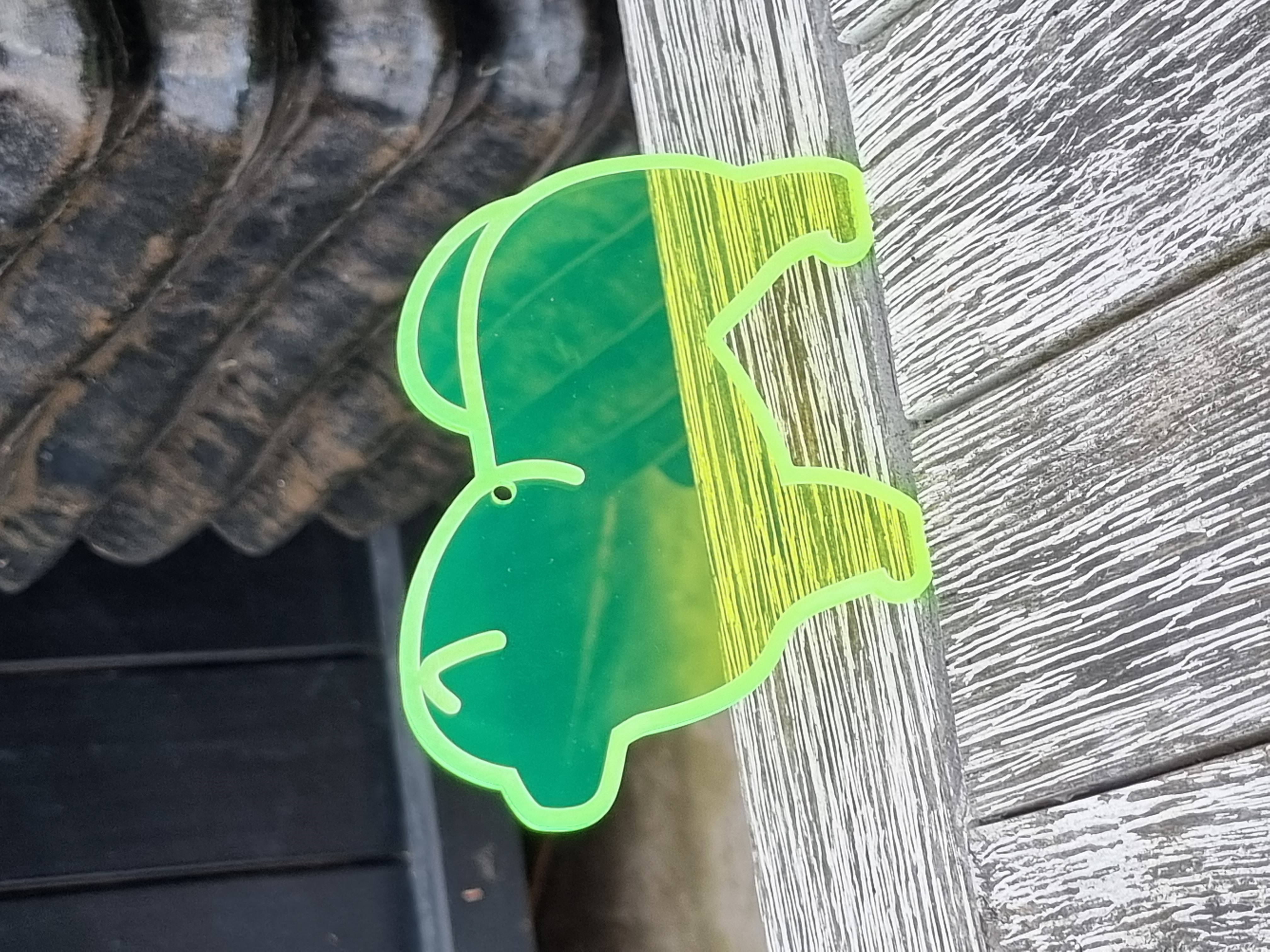 Christmas Decoration - Translucent Yellow