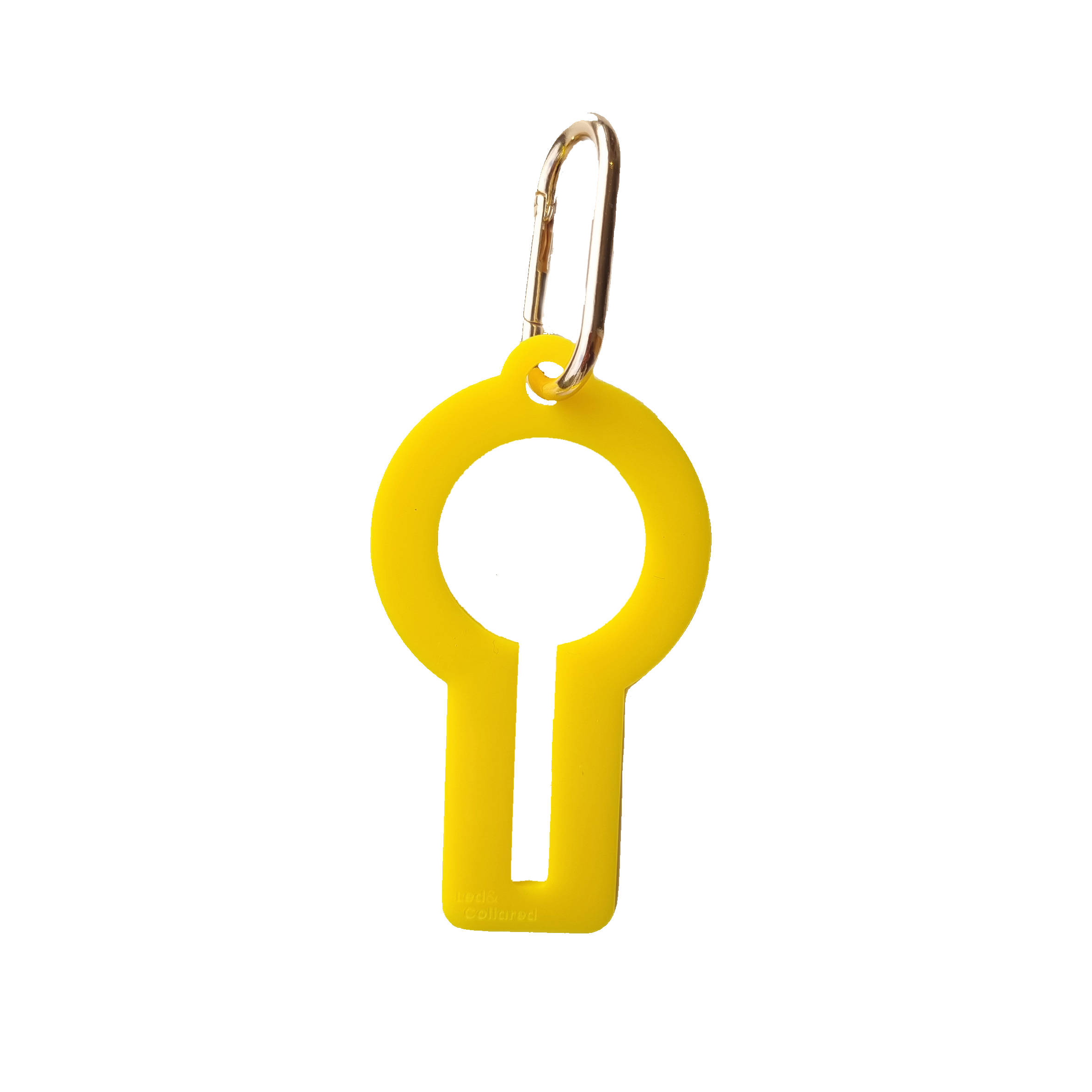 Lead Poop Holder - Yellow