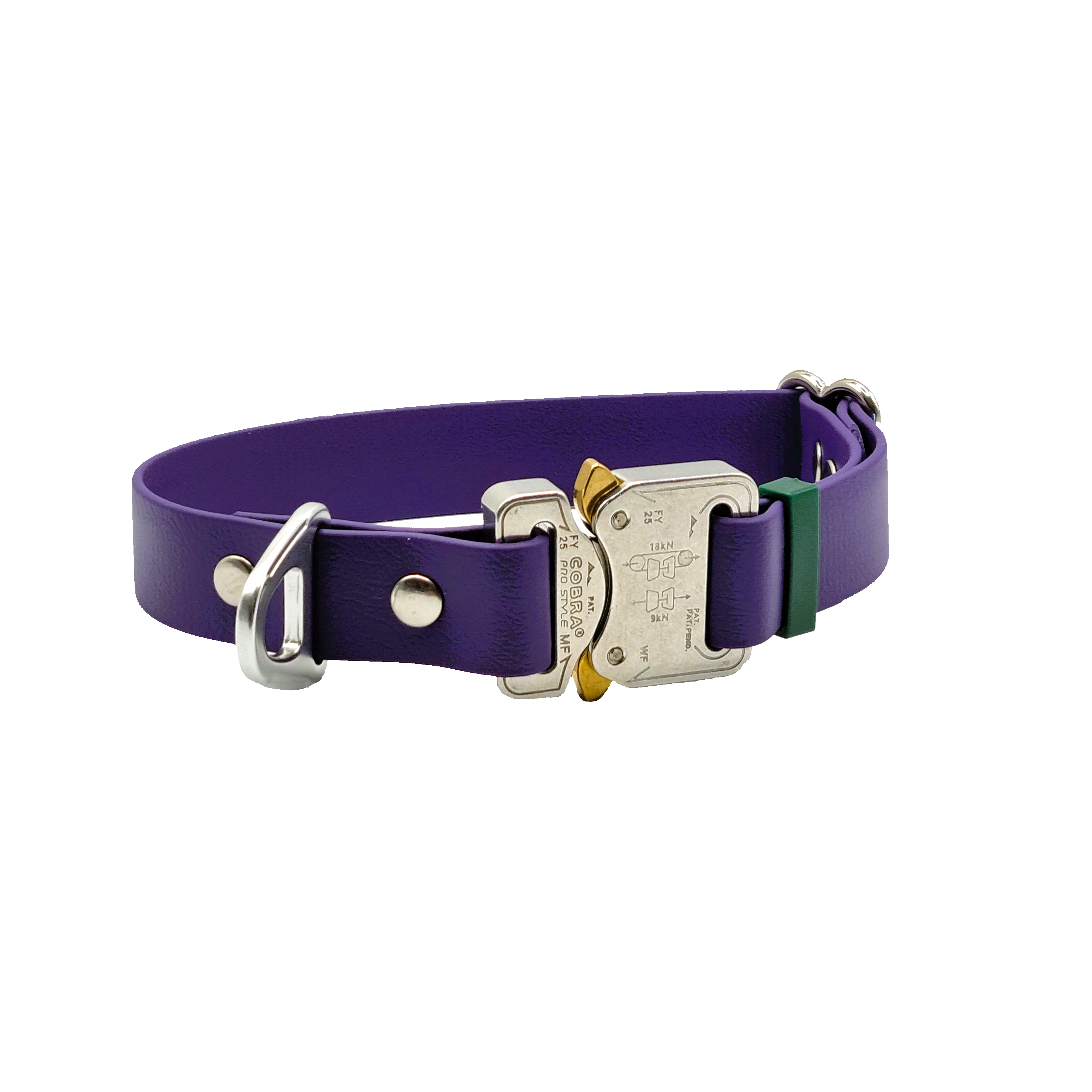 Cobra Dog Collar - Violet