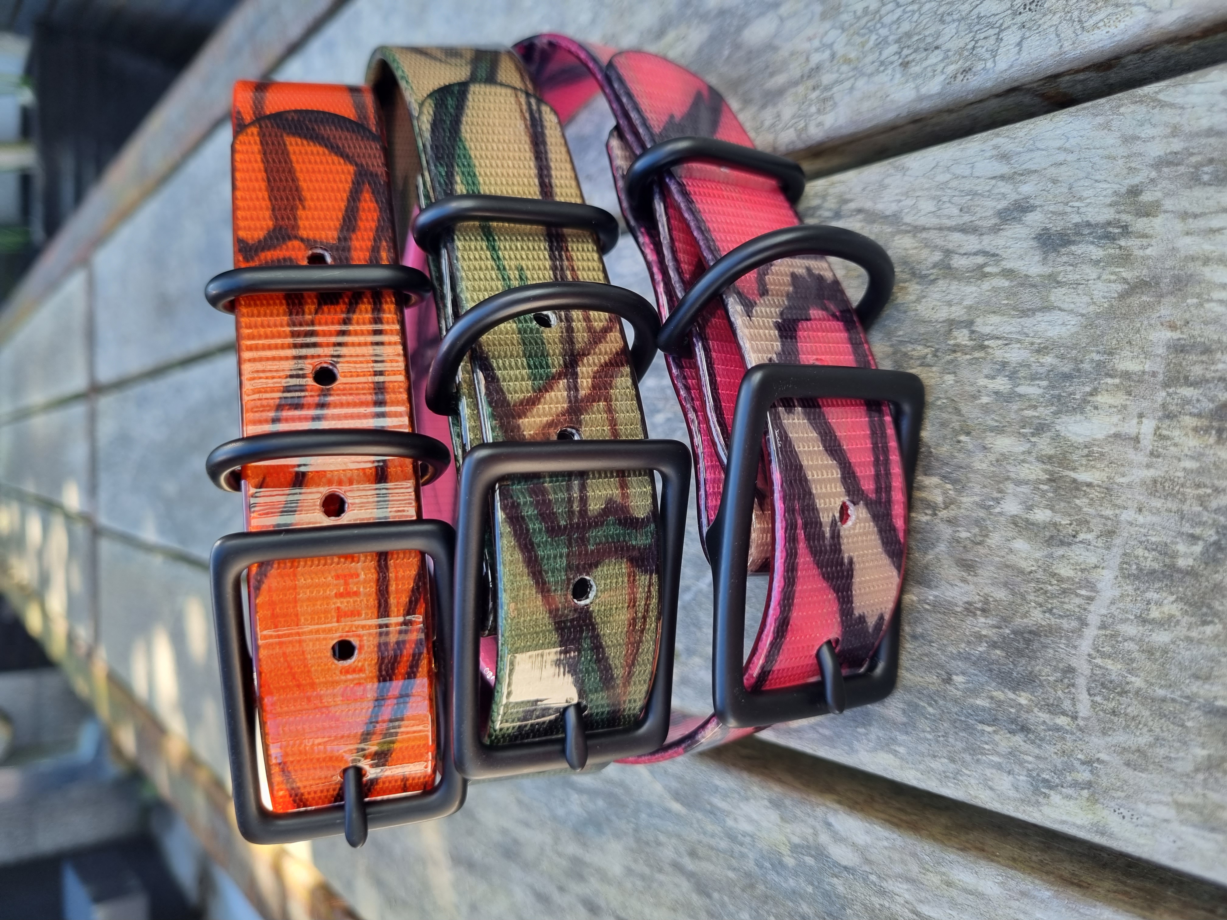 Classic Camo Dog Collars - Stack