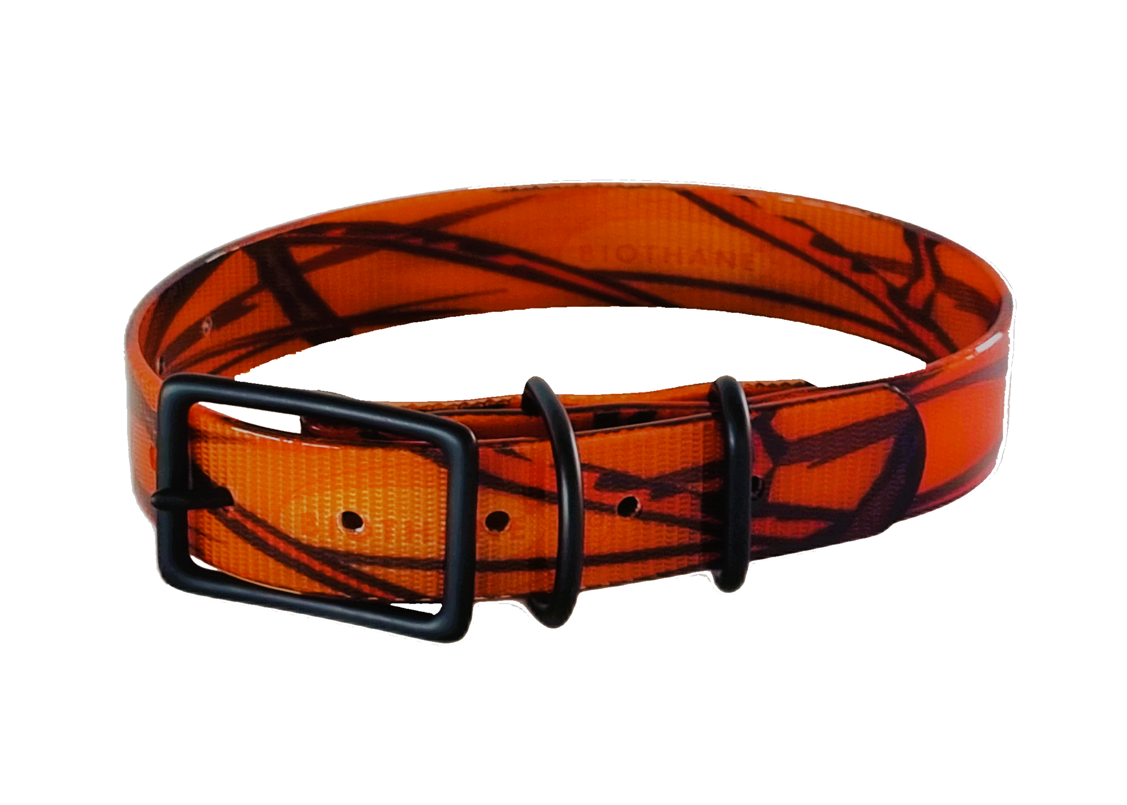 Classic Camo Dog Collar - Orange Camo