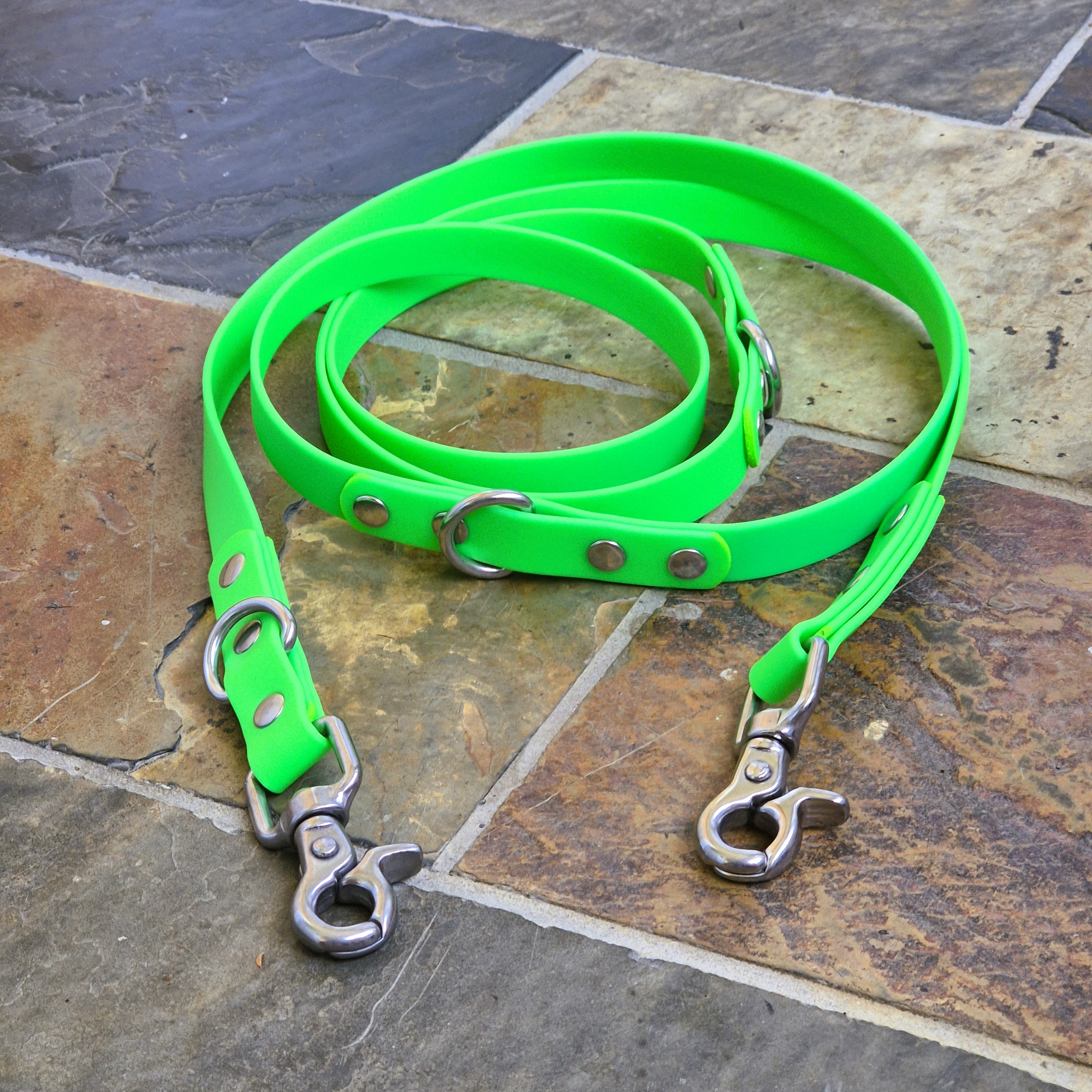 Adjustable Dog Lead - Green