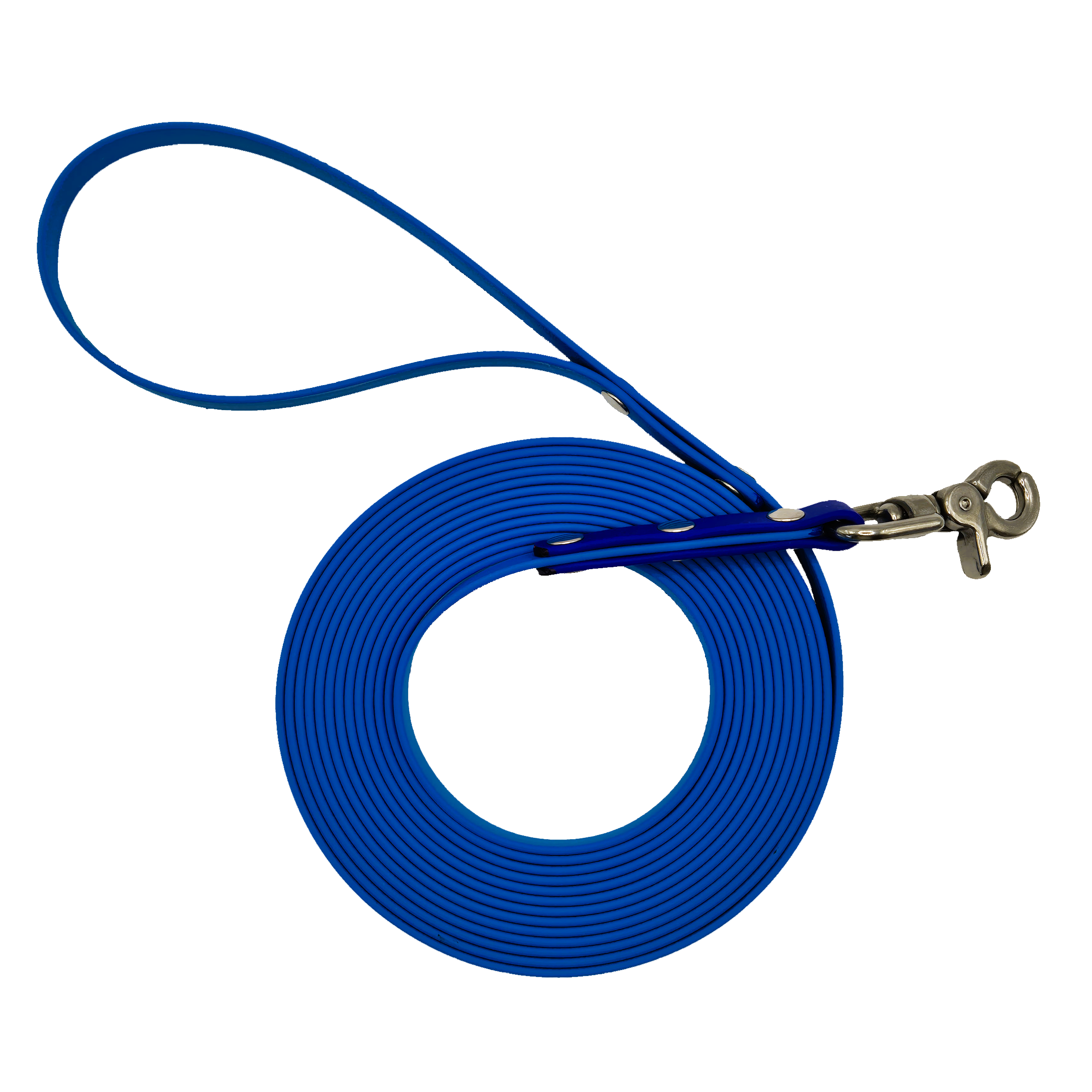 Dog Long Line Lead - Light Blue