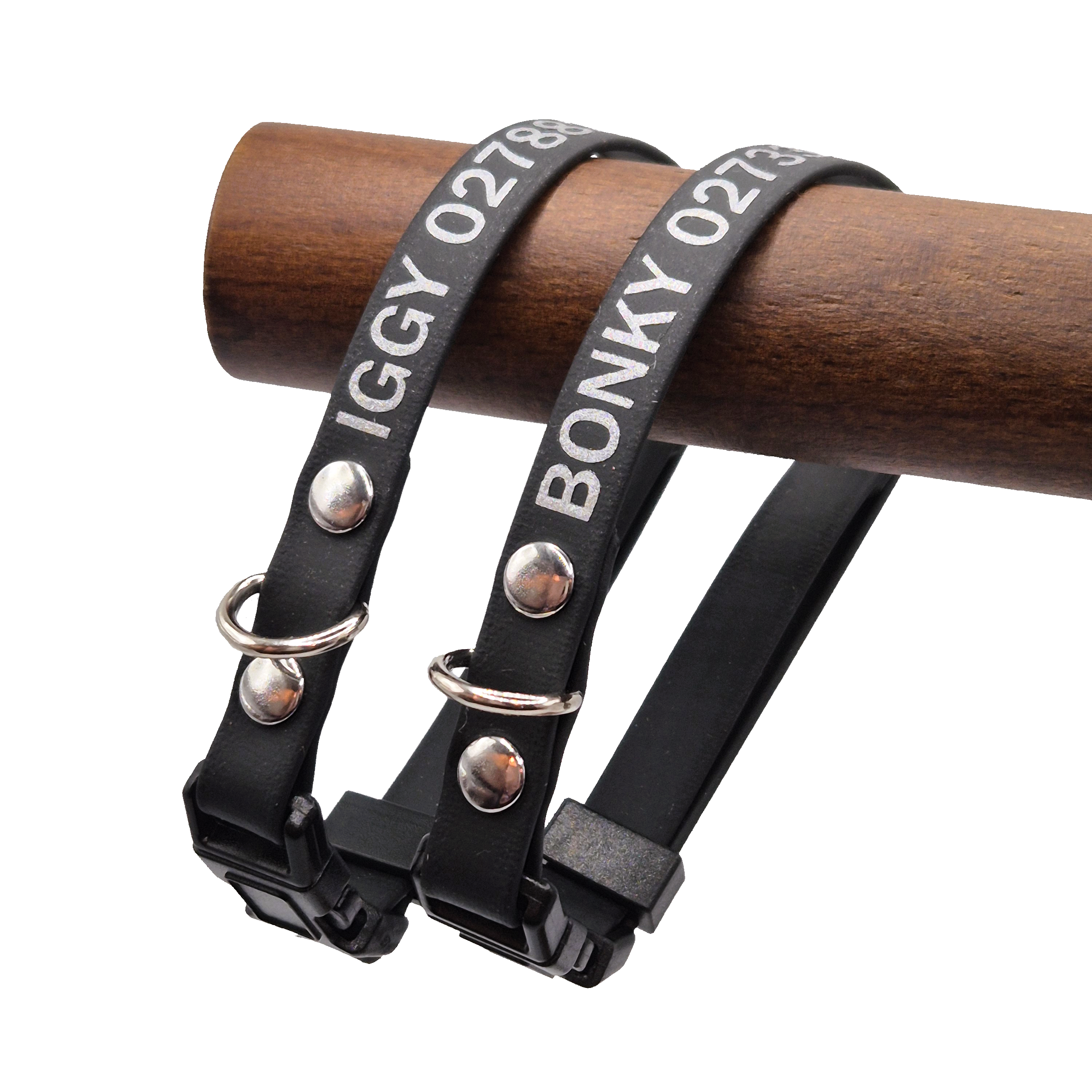 Personalised Cat Collar - Black