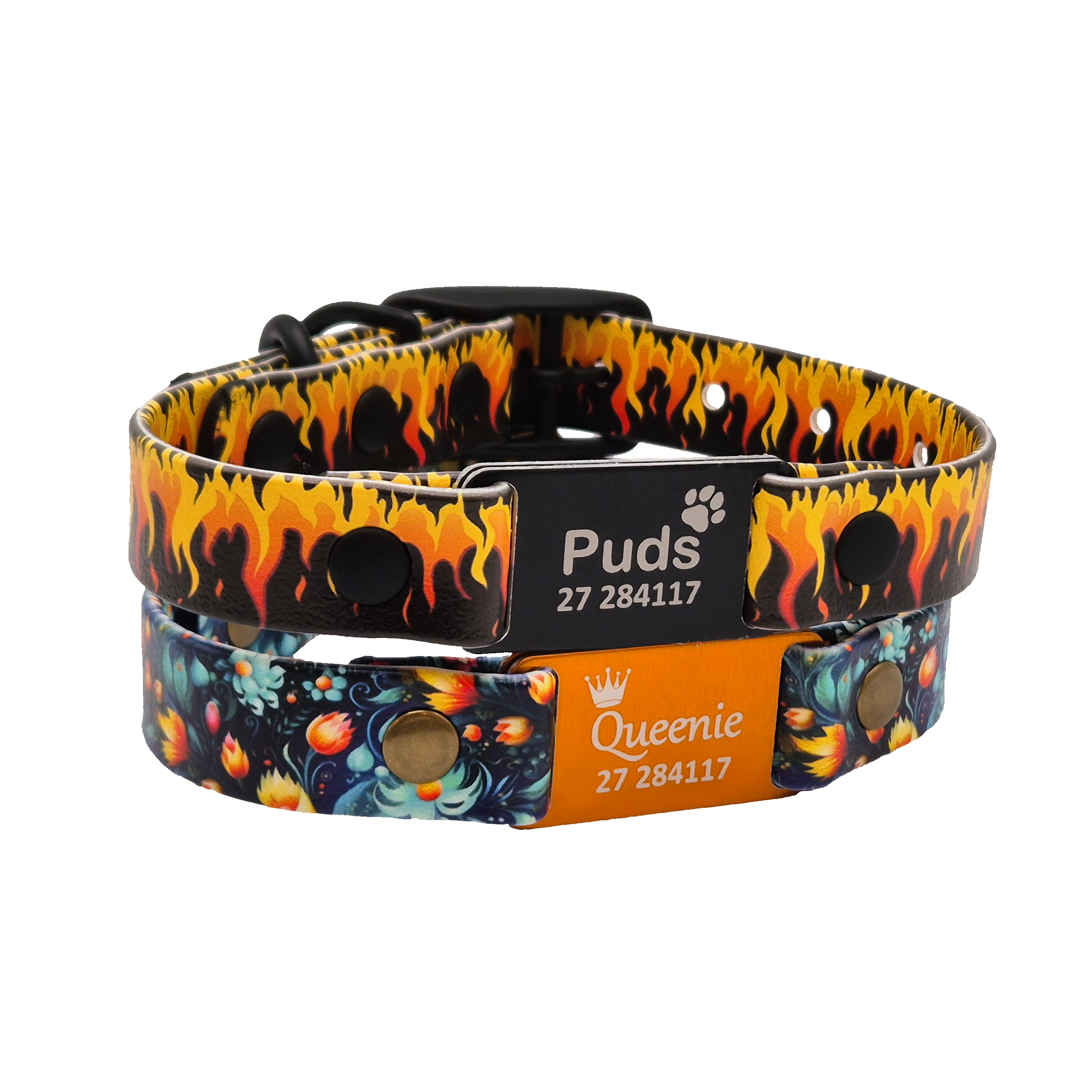 Designer Scrag Tag Collar - Stack