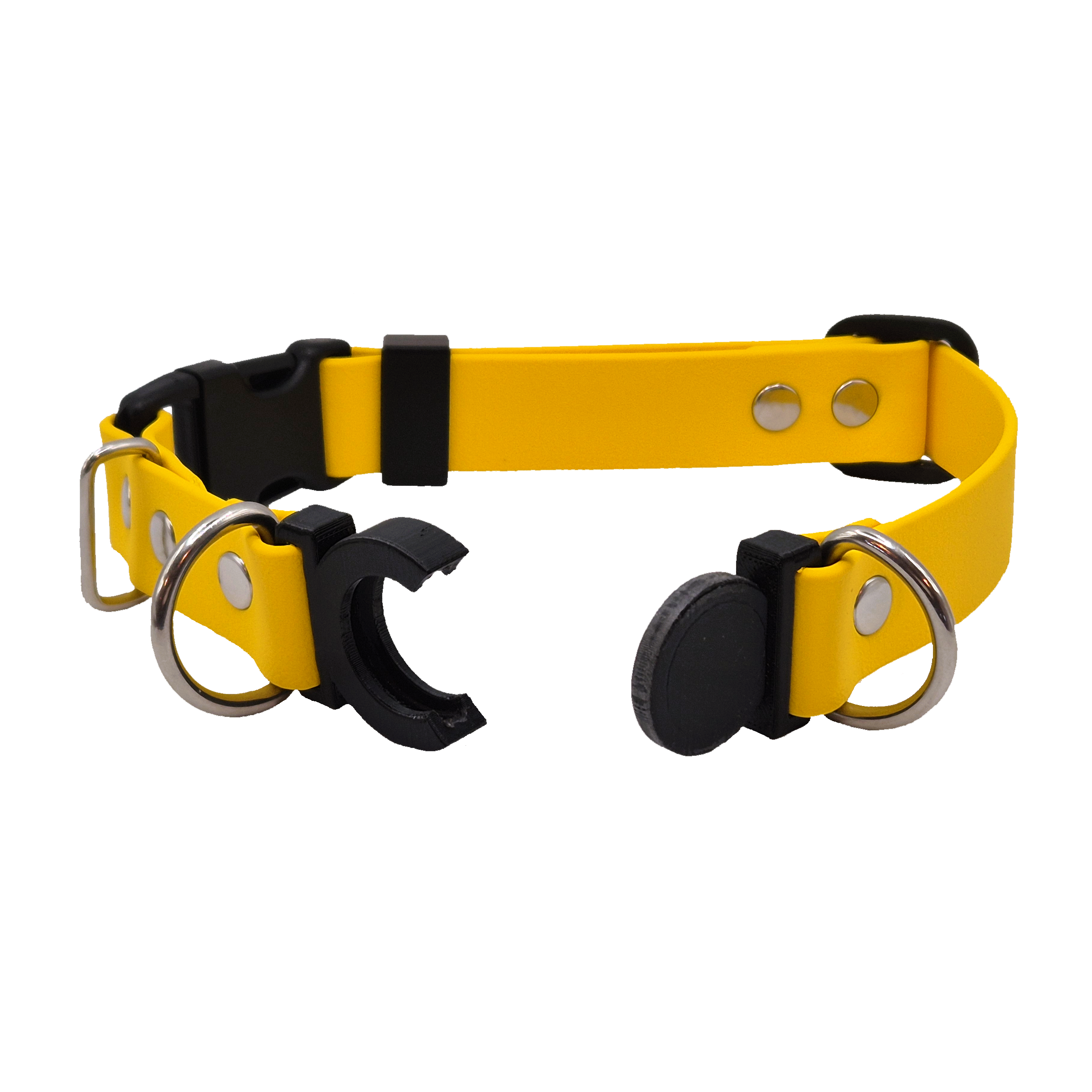 Safety Breakaway Dog Collar - Yellow Open