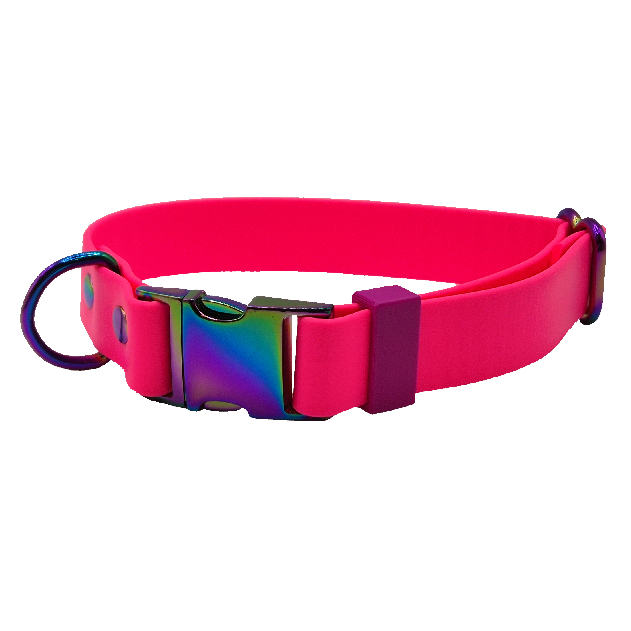 Pink Quick Release Dog Collar