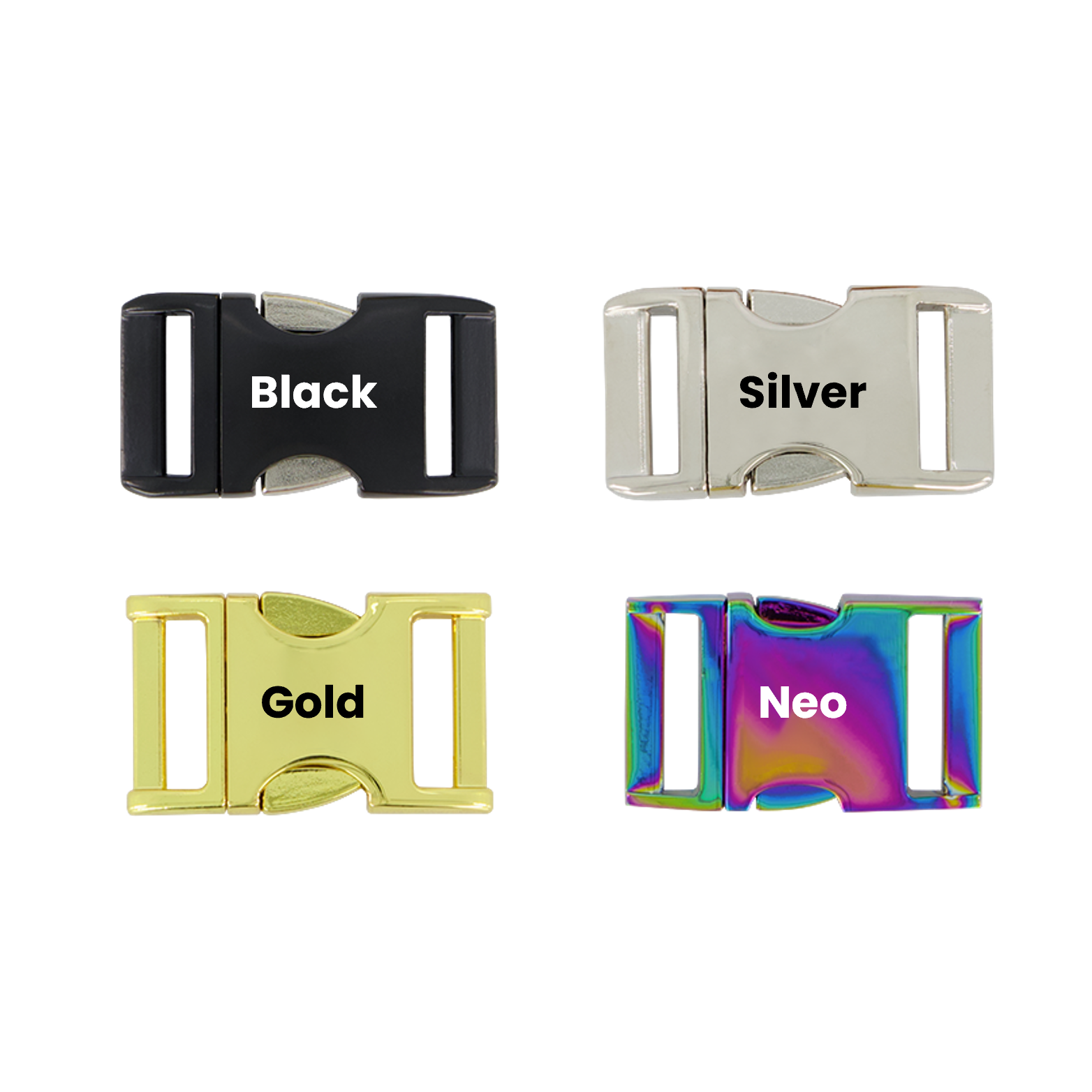 Quick Release Buckles - Metal