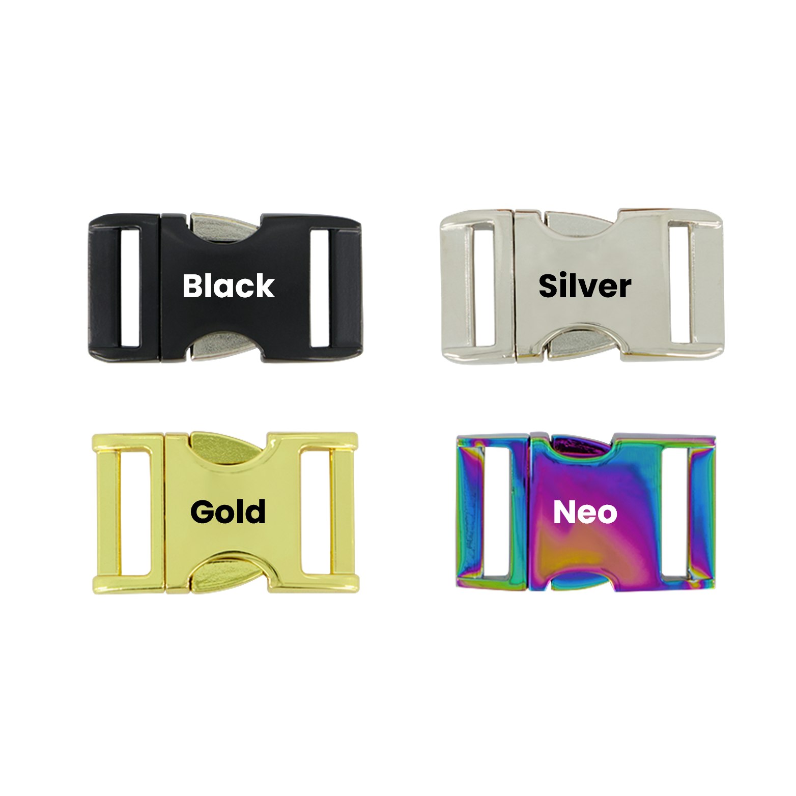 Quick Release Buckles - Metal