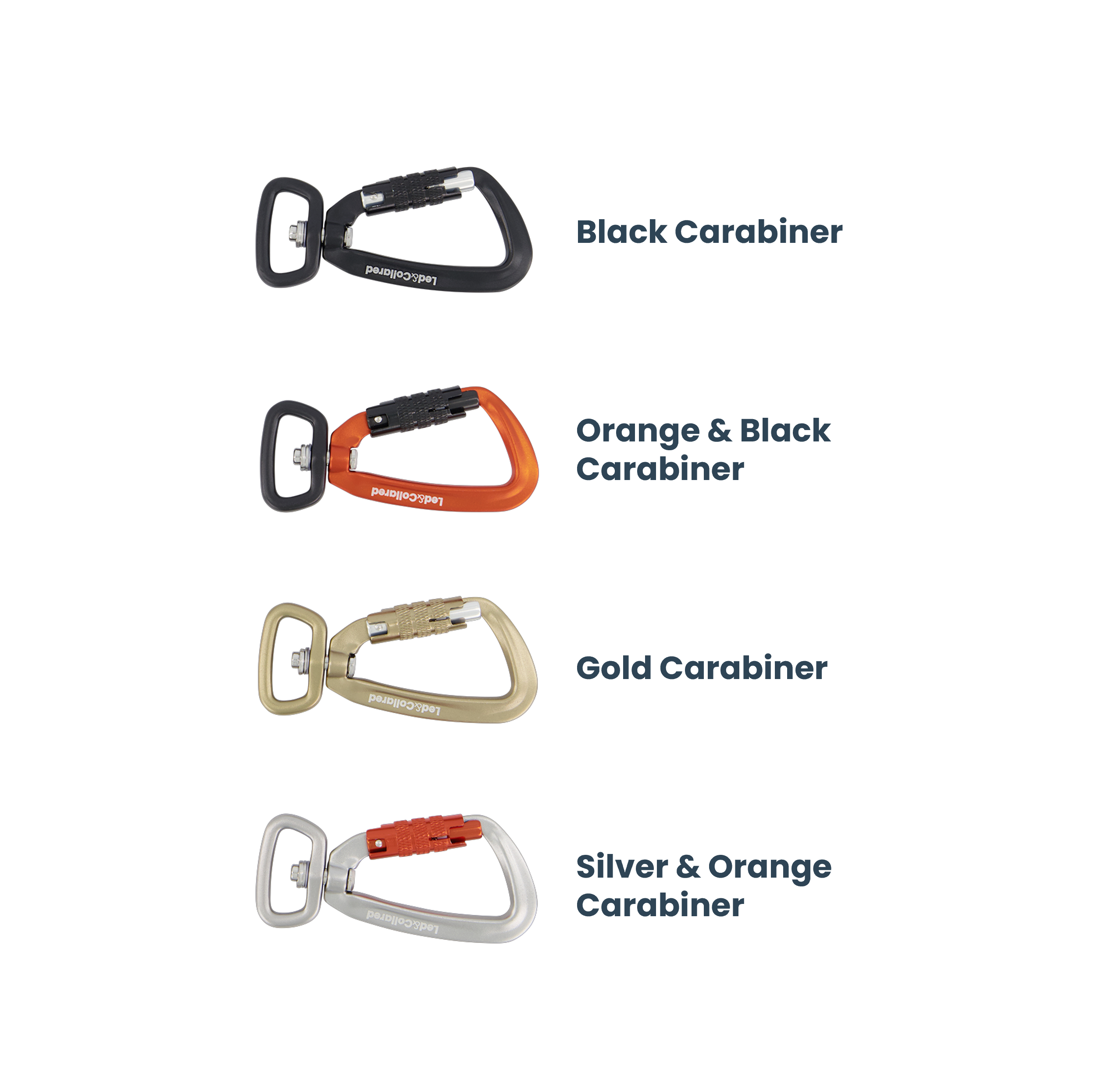 Hardware - aluminium carabiners