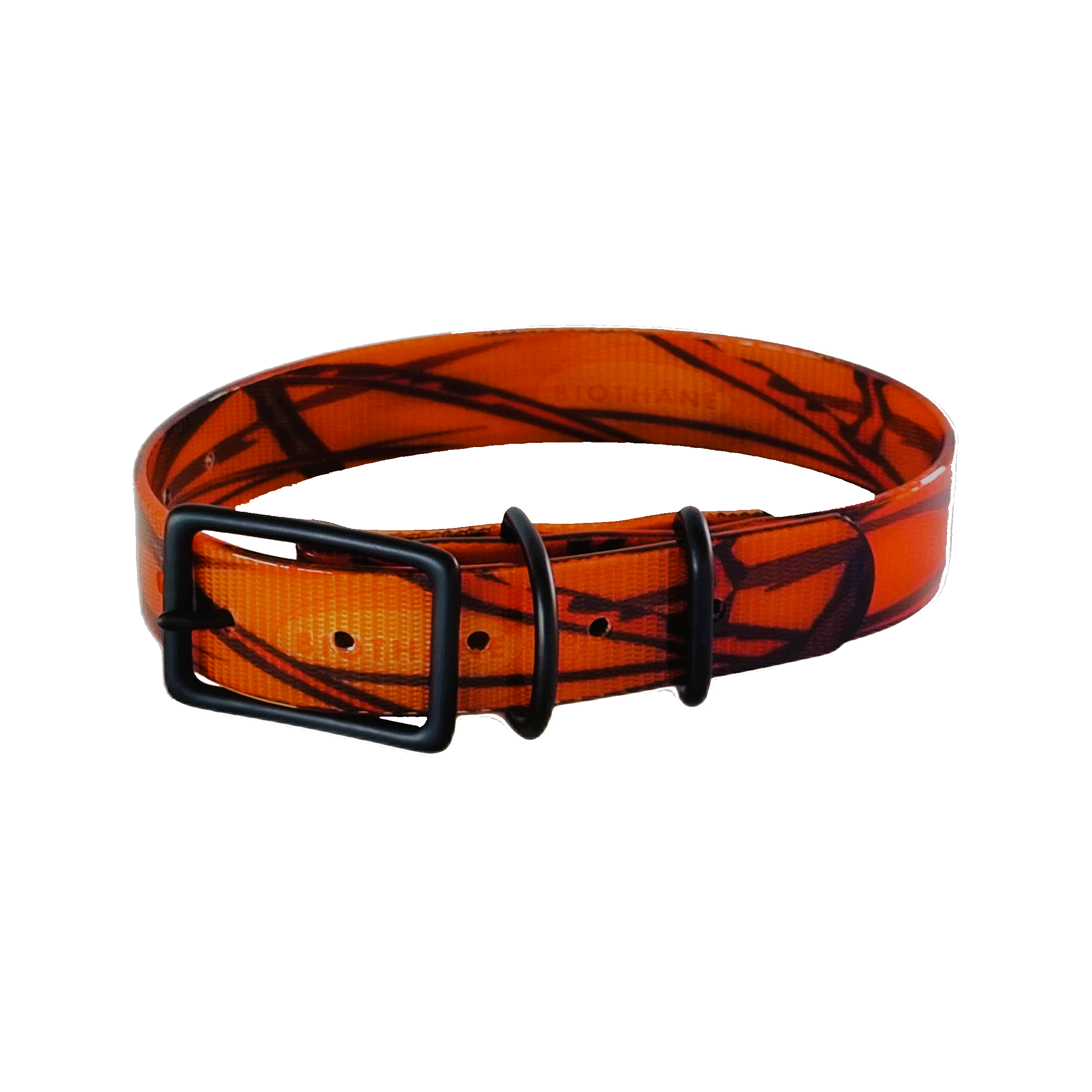 Classic Camo Dog Collar - Orange