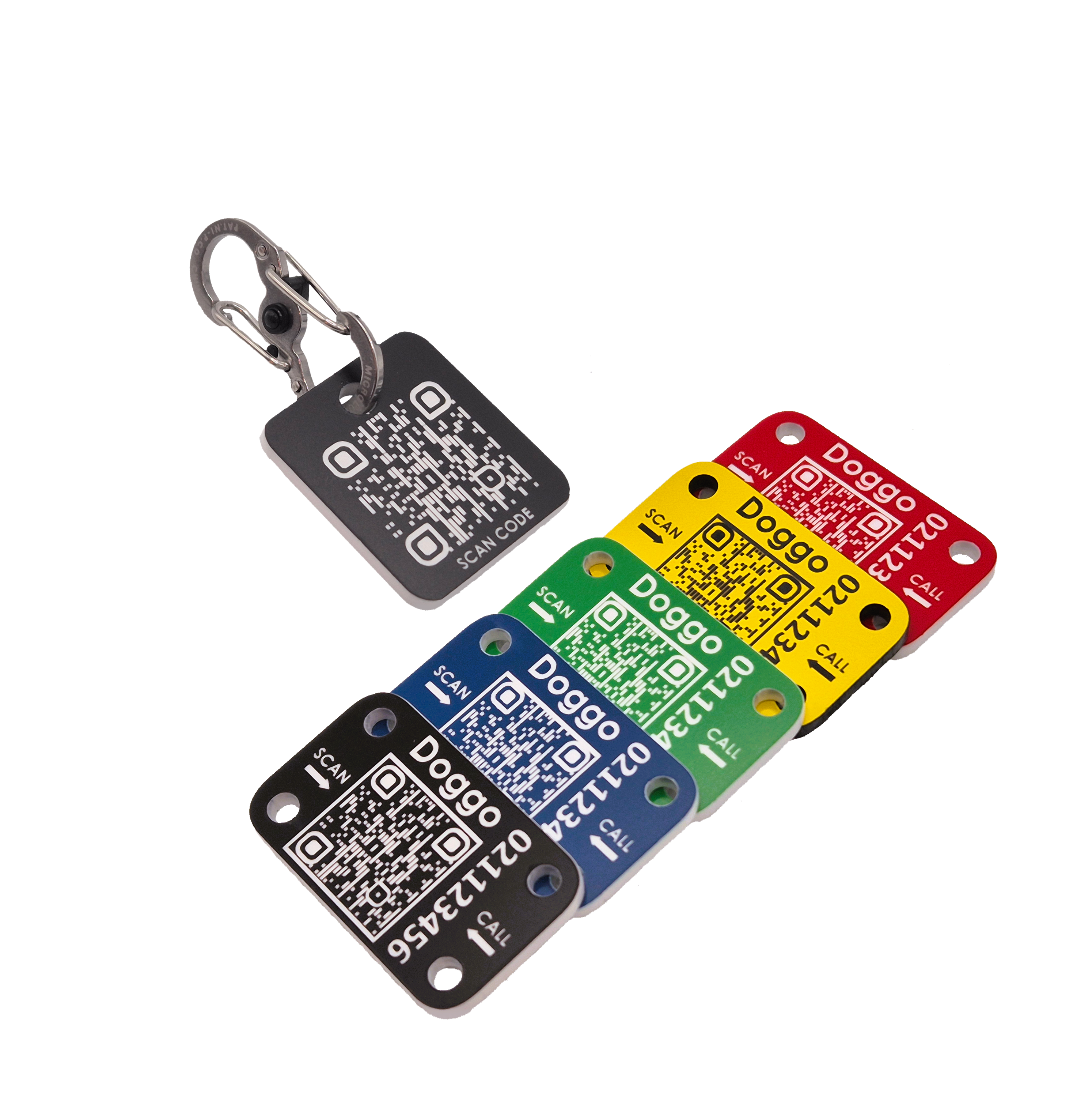 QR Code Dog Tag