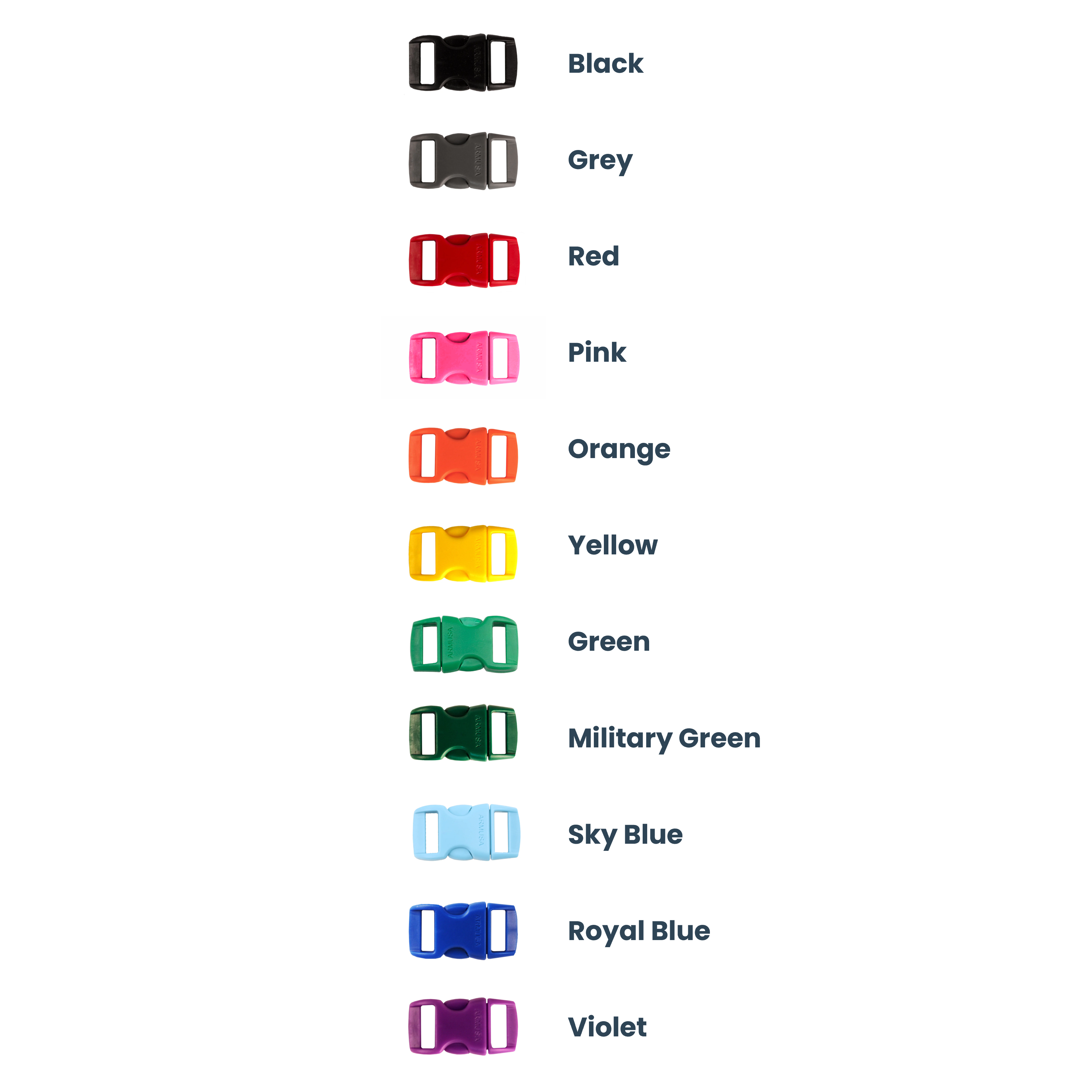 Buckle Samples - Atwood