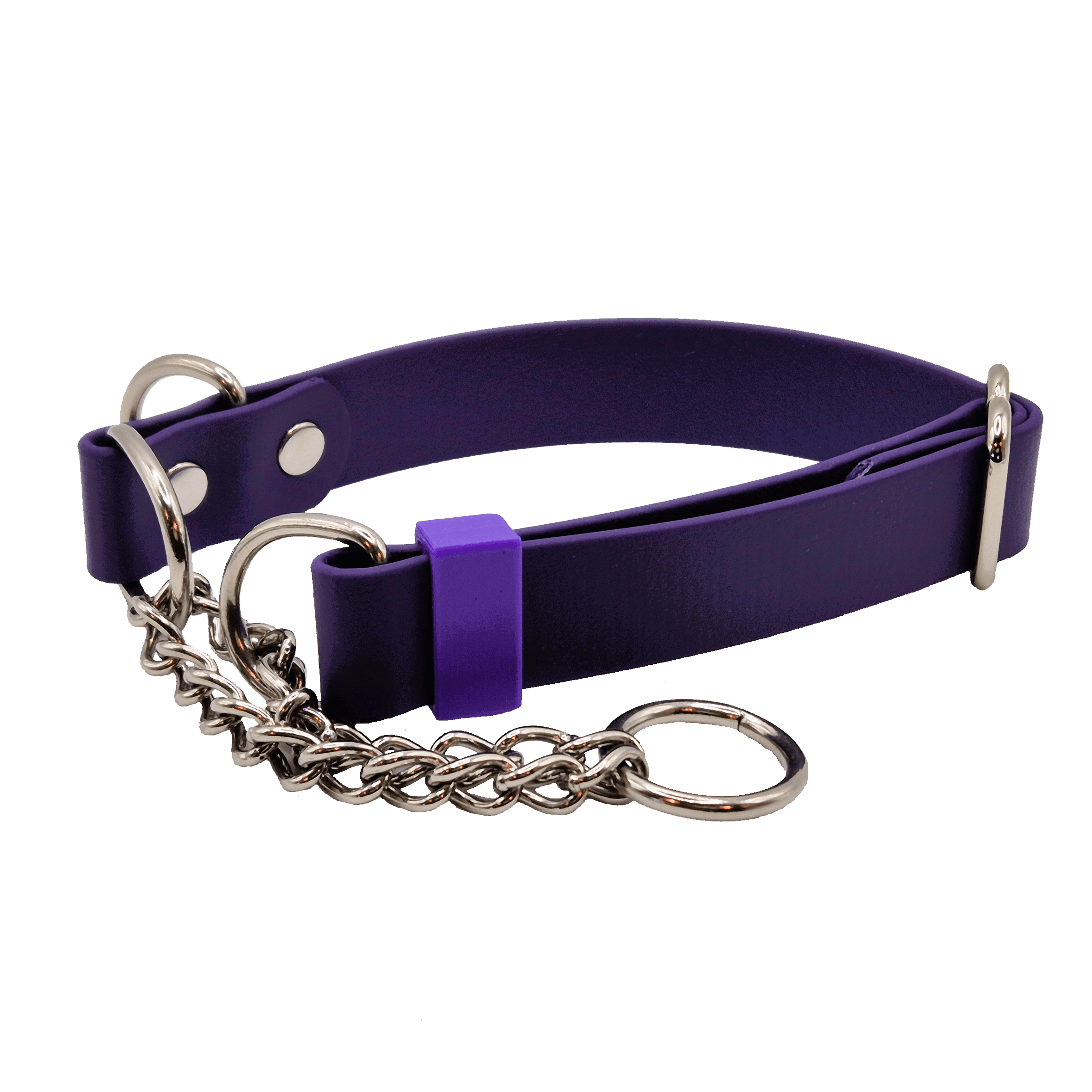 Secure Martingale Dog Collar - Violet
