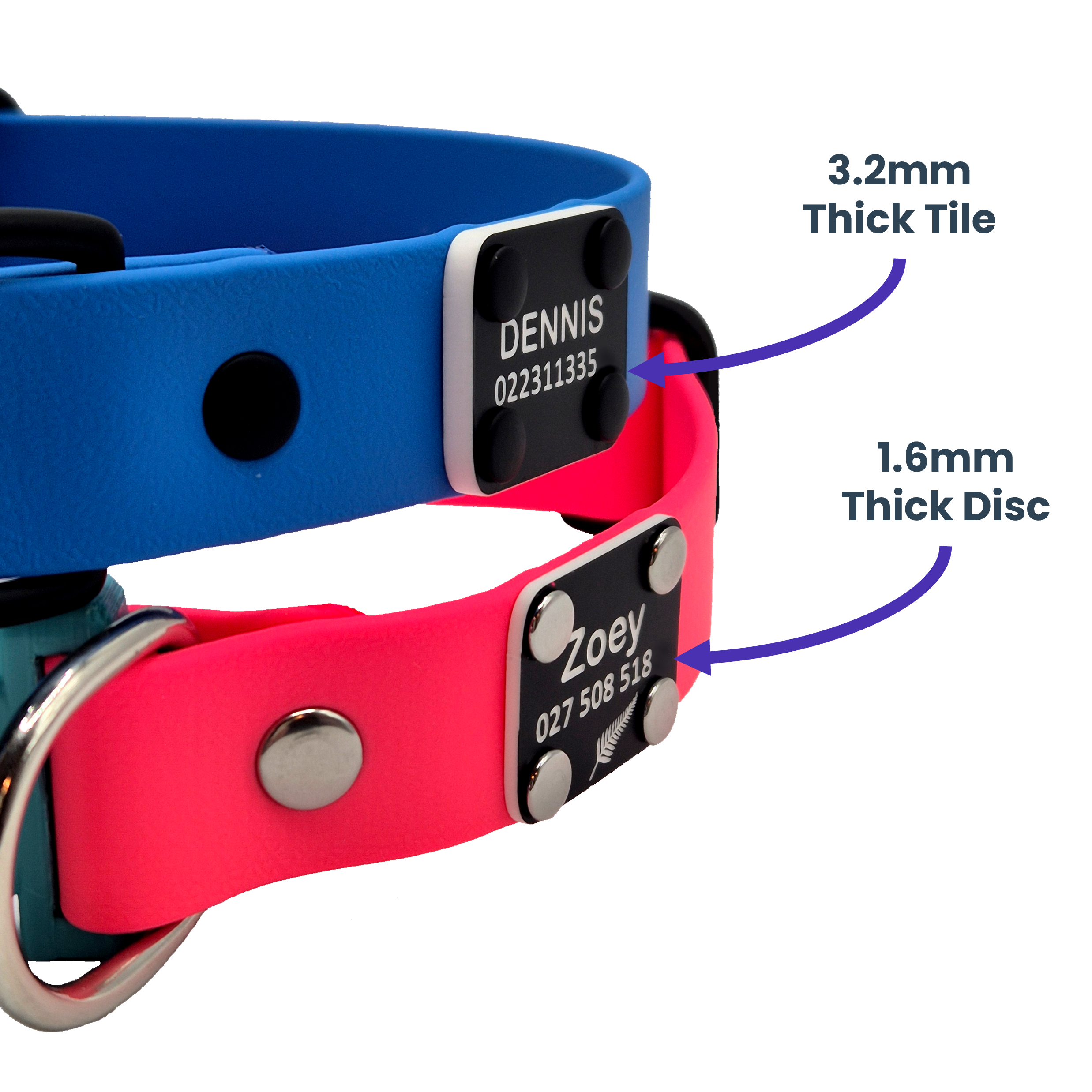 Scrag Tag Thickness Options