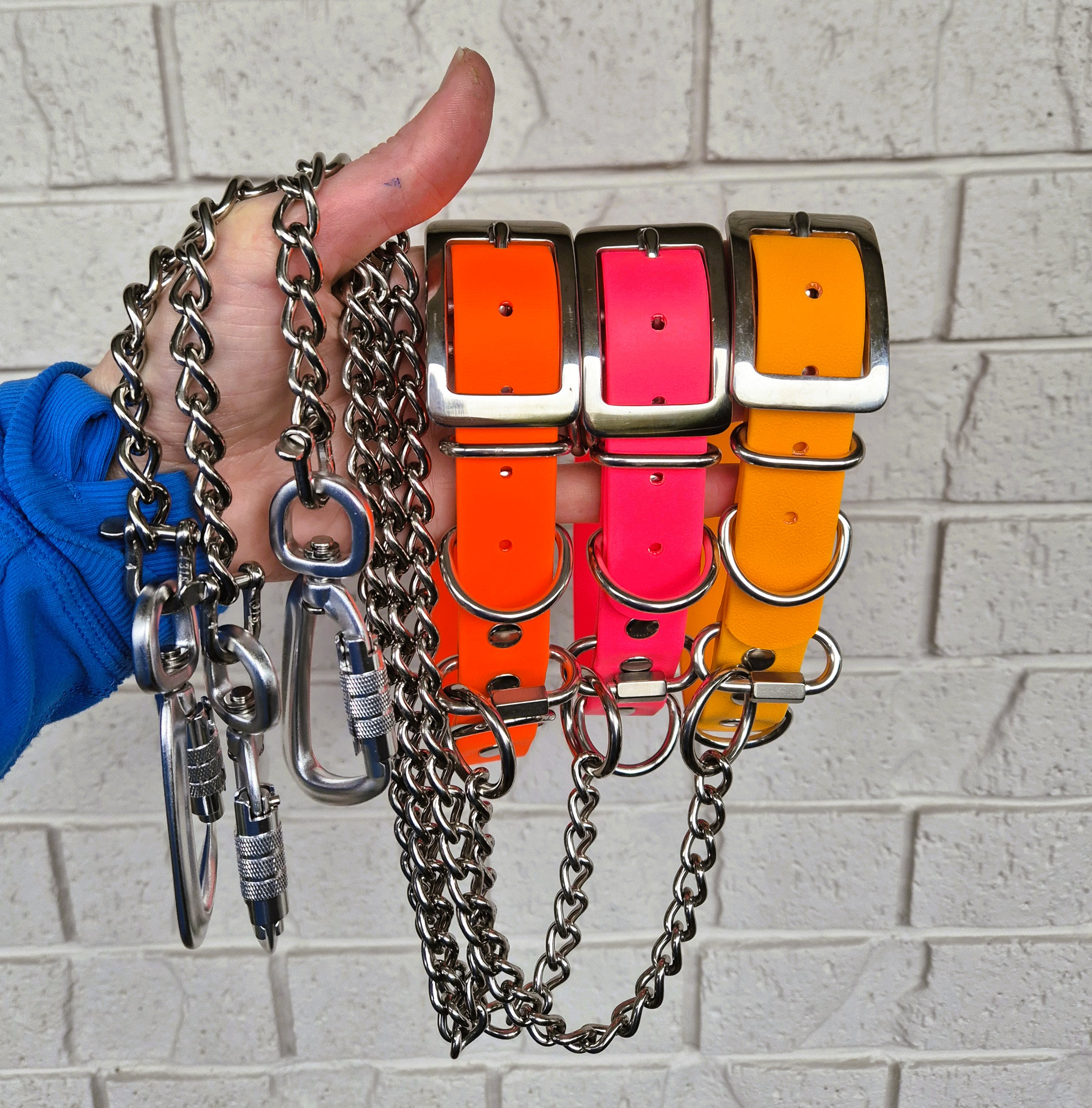 Farm Dog Collars - In Hand