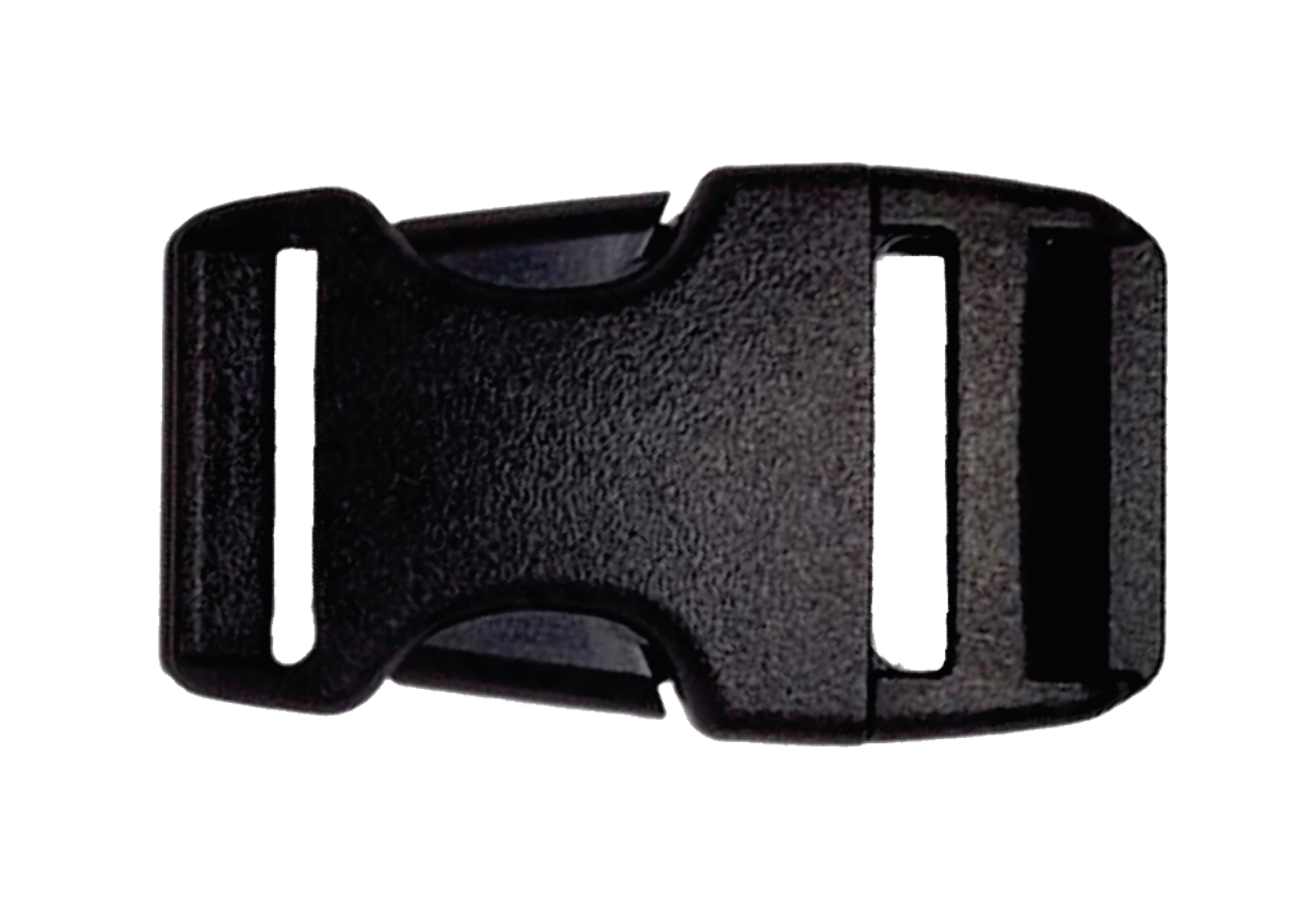 Black Duraflex Plastic Quick Release Buckle