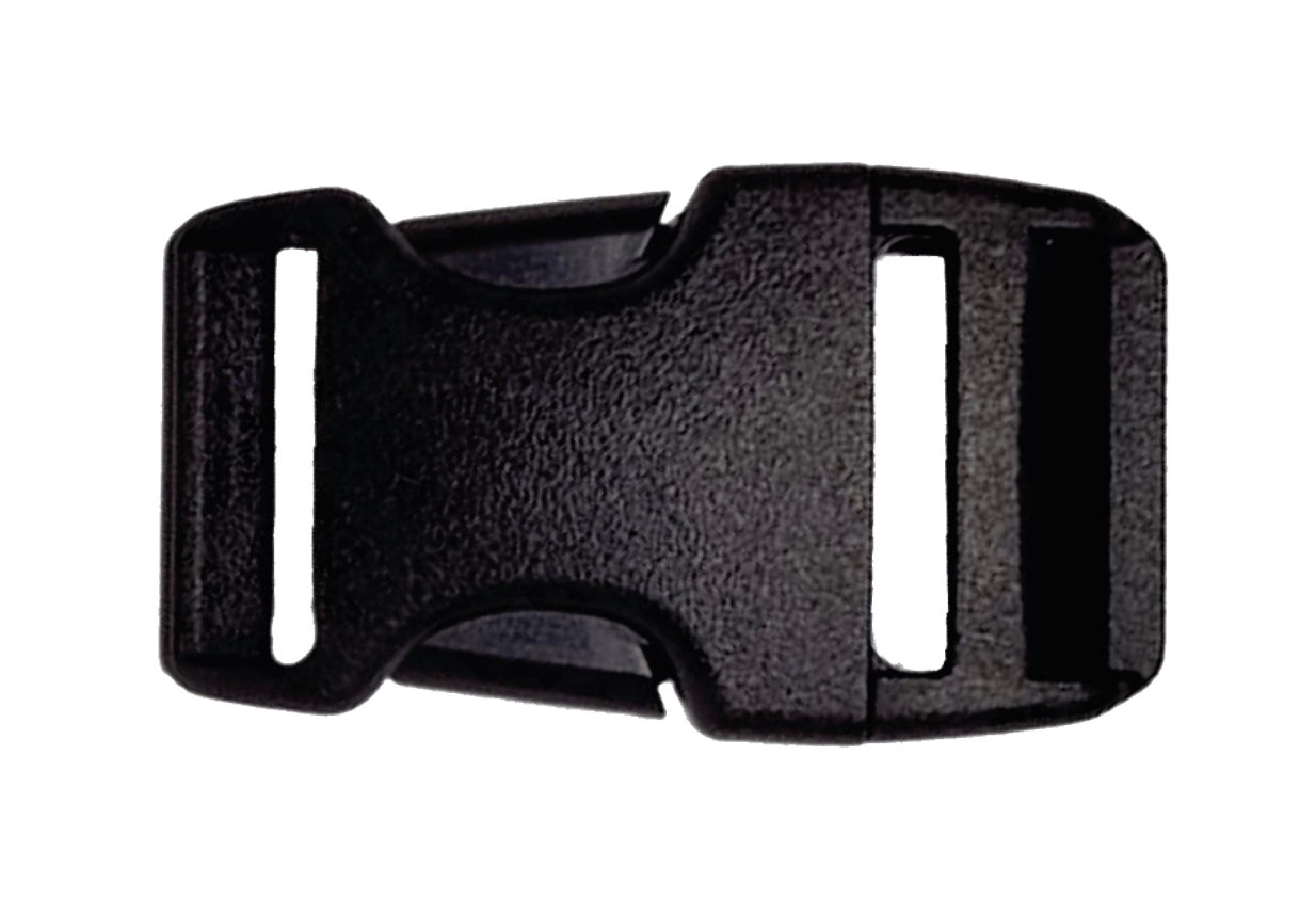 Black Duraflex Plastic Quick Release Buckle