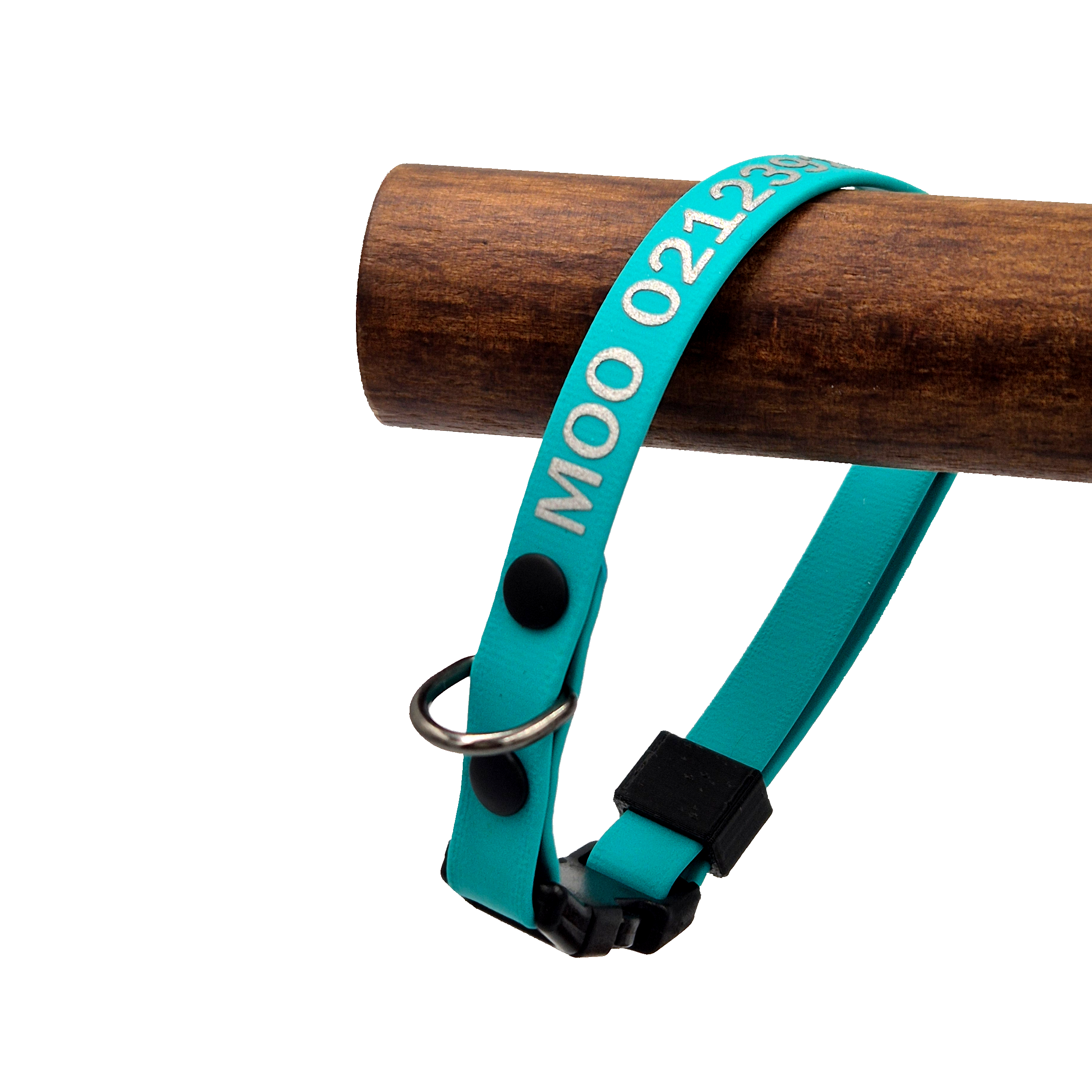 Personalised Cat Collar - Teal