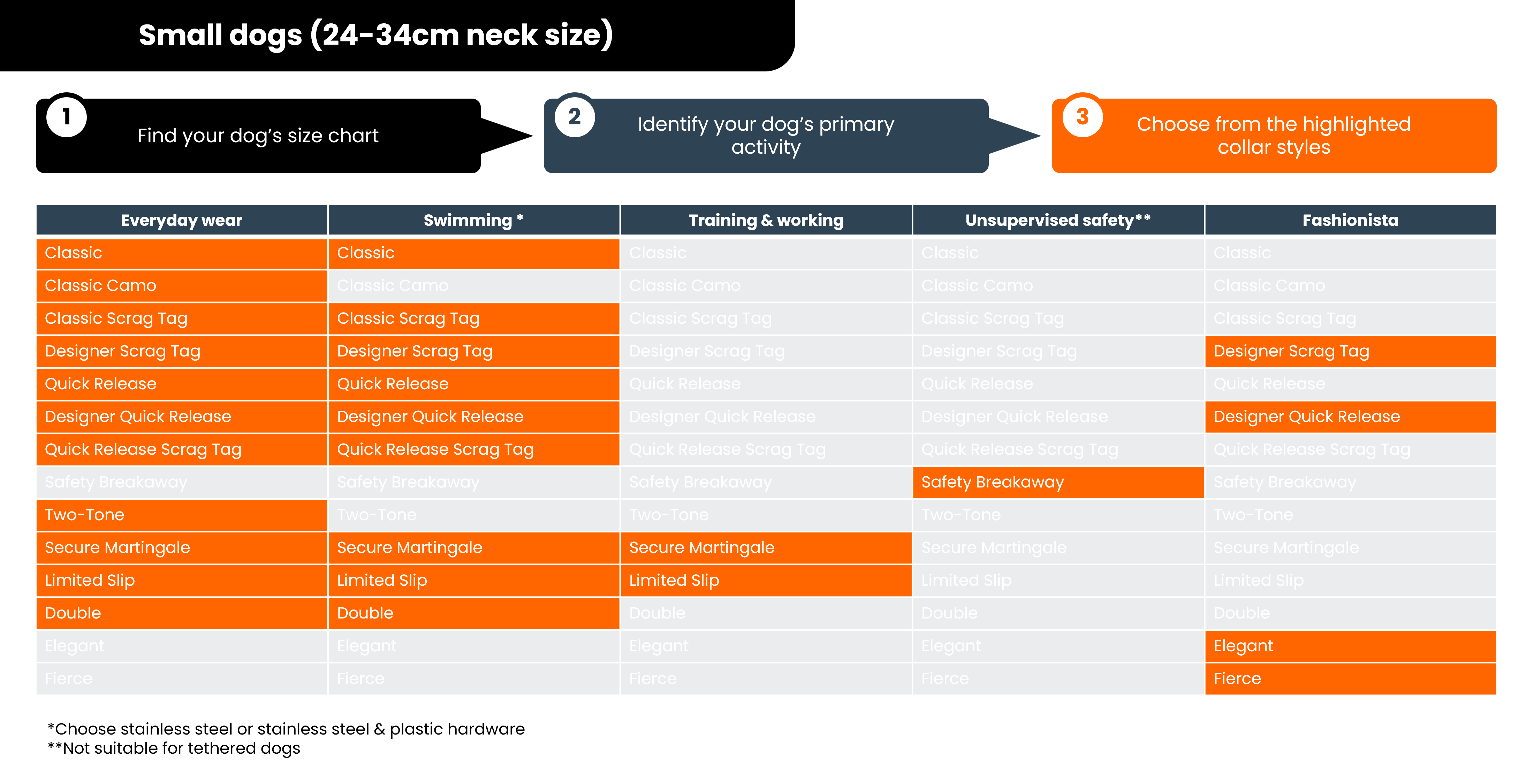 Small Dogs - Guide to choose the ideal dog collar style