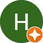 H Google Icon with Star