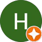 H Google Icon with Star