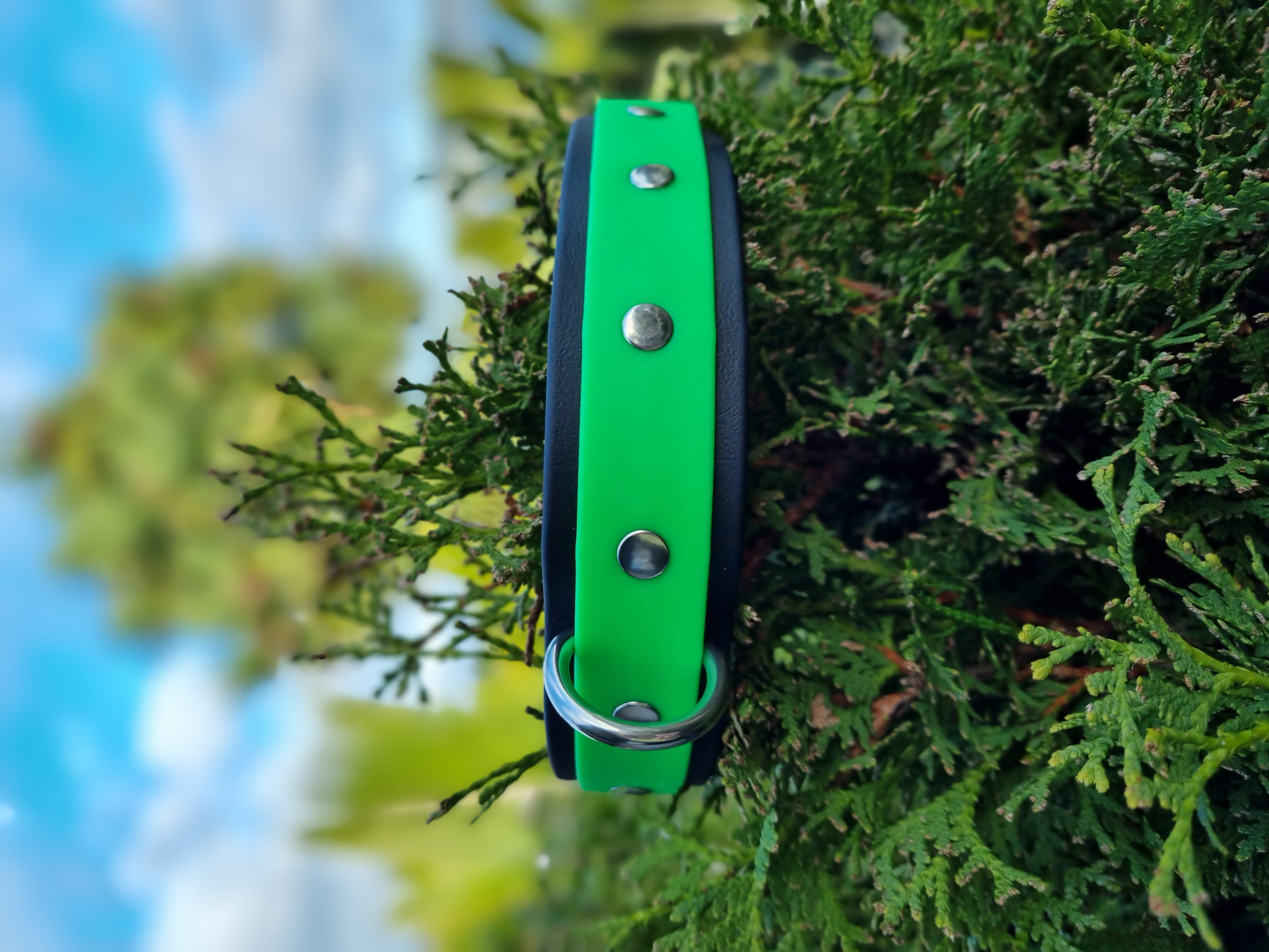 Tactical Dog Collar - Green and Black