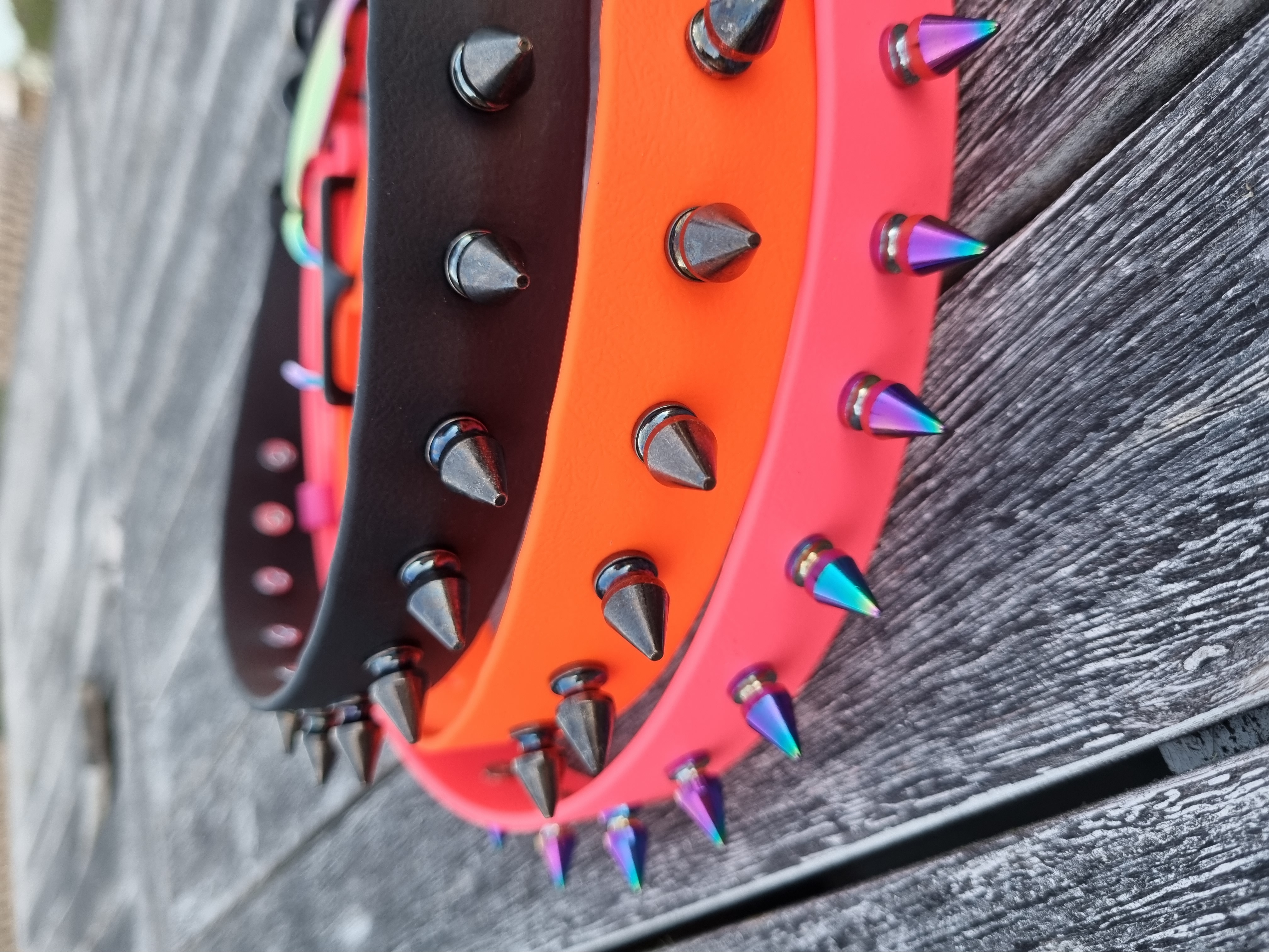 Fierce Collar - Close up on Spikes
