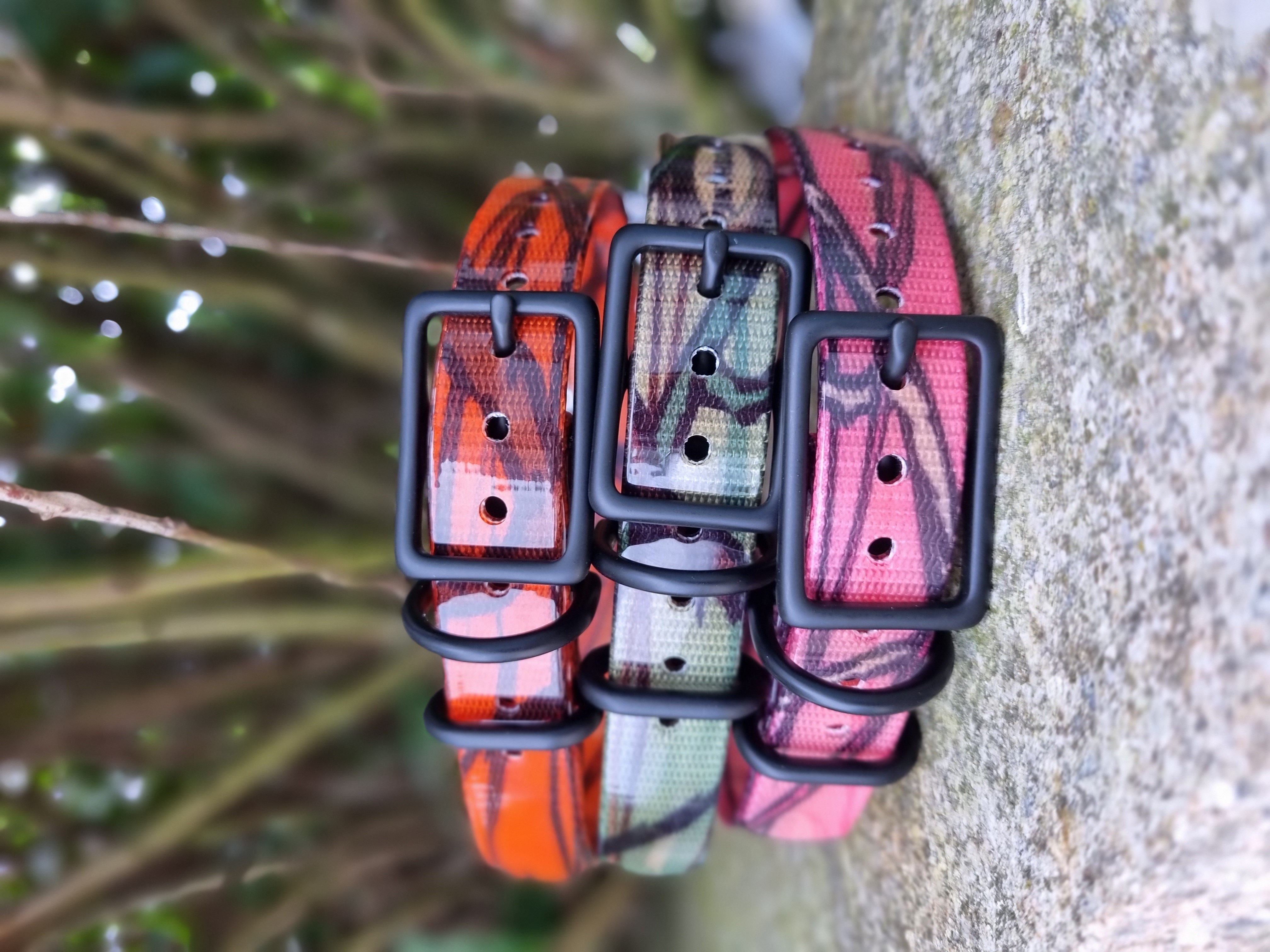 Classic Camo Dog Collars - Stack