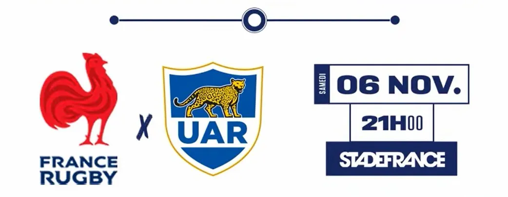 3 Billets Match De Rugby – France Argentine – Souvenir Ou Collection