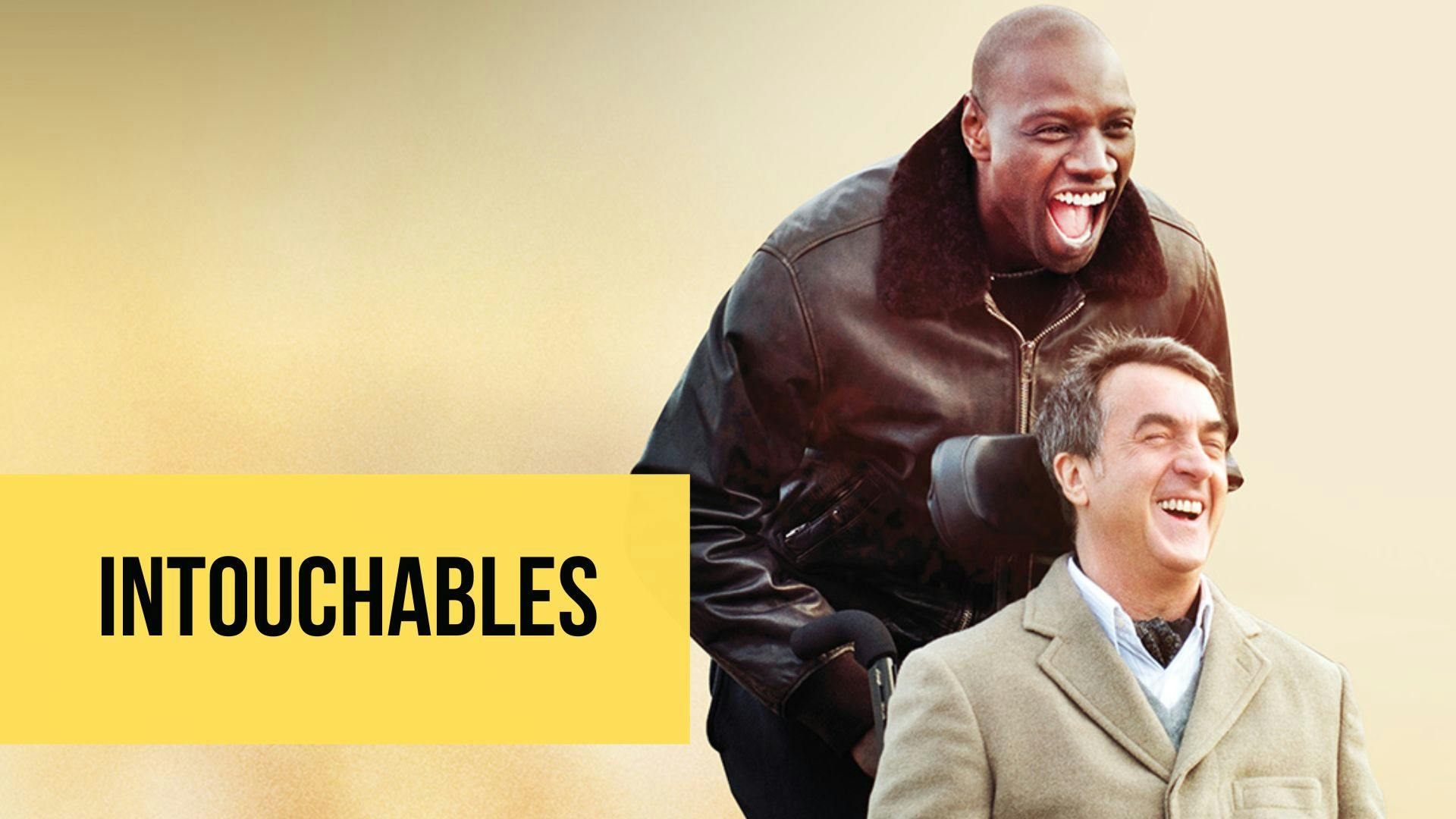 Affiche du film intouchables avec les deux acteurs principaux mis en vedette