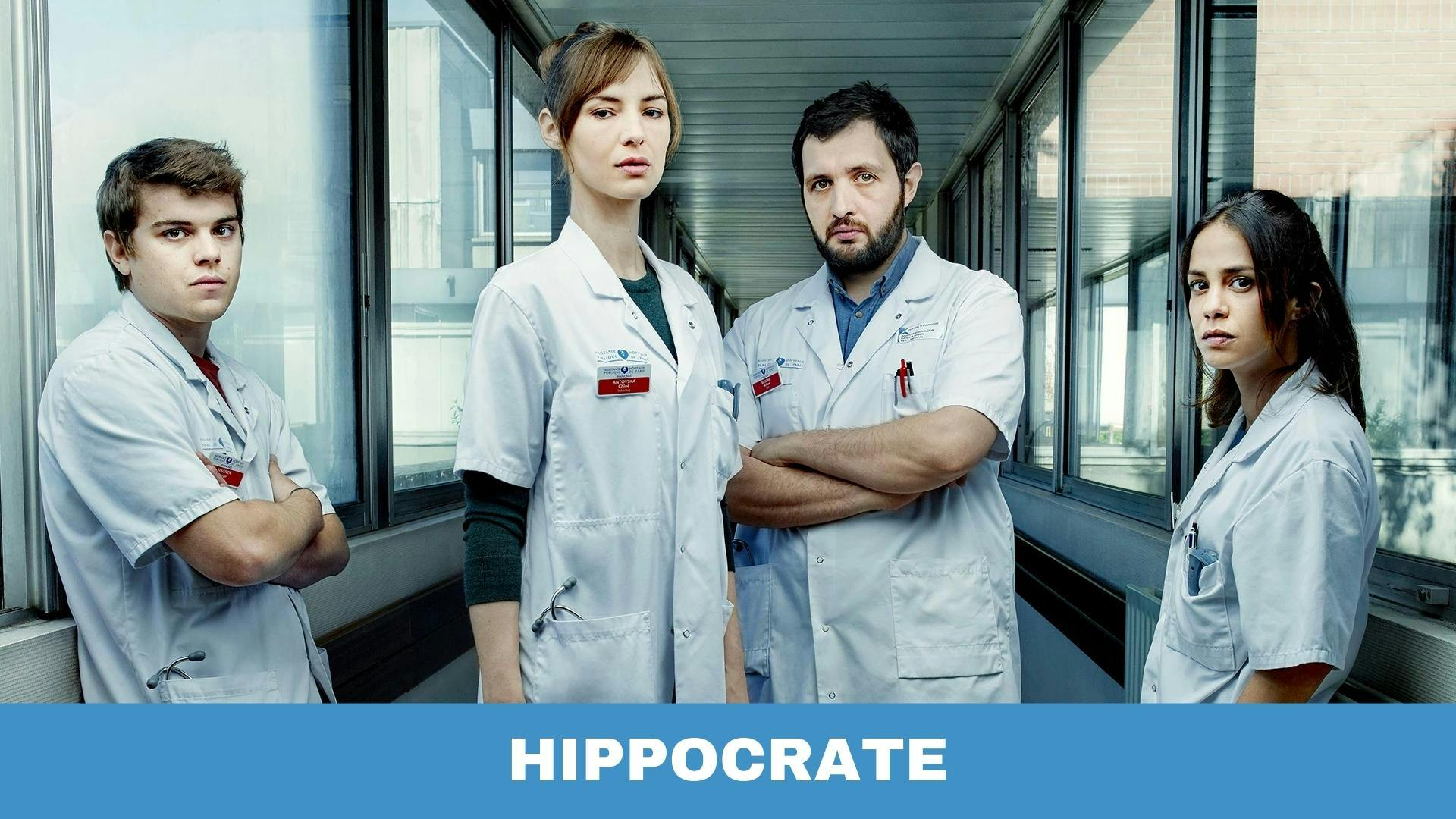 Poster des personnages de la série médicale Urgences