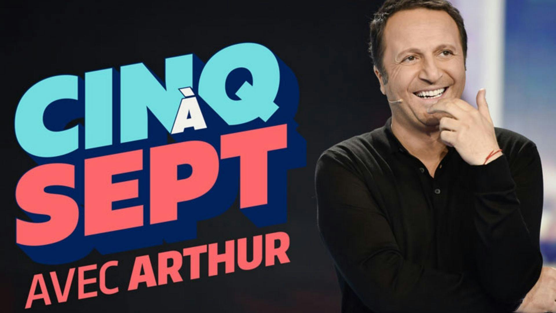 photo de l’émission de TF1, Cinq à sept avec Arthur