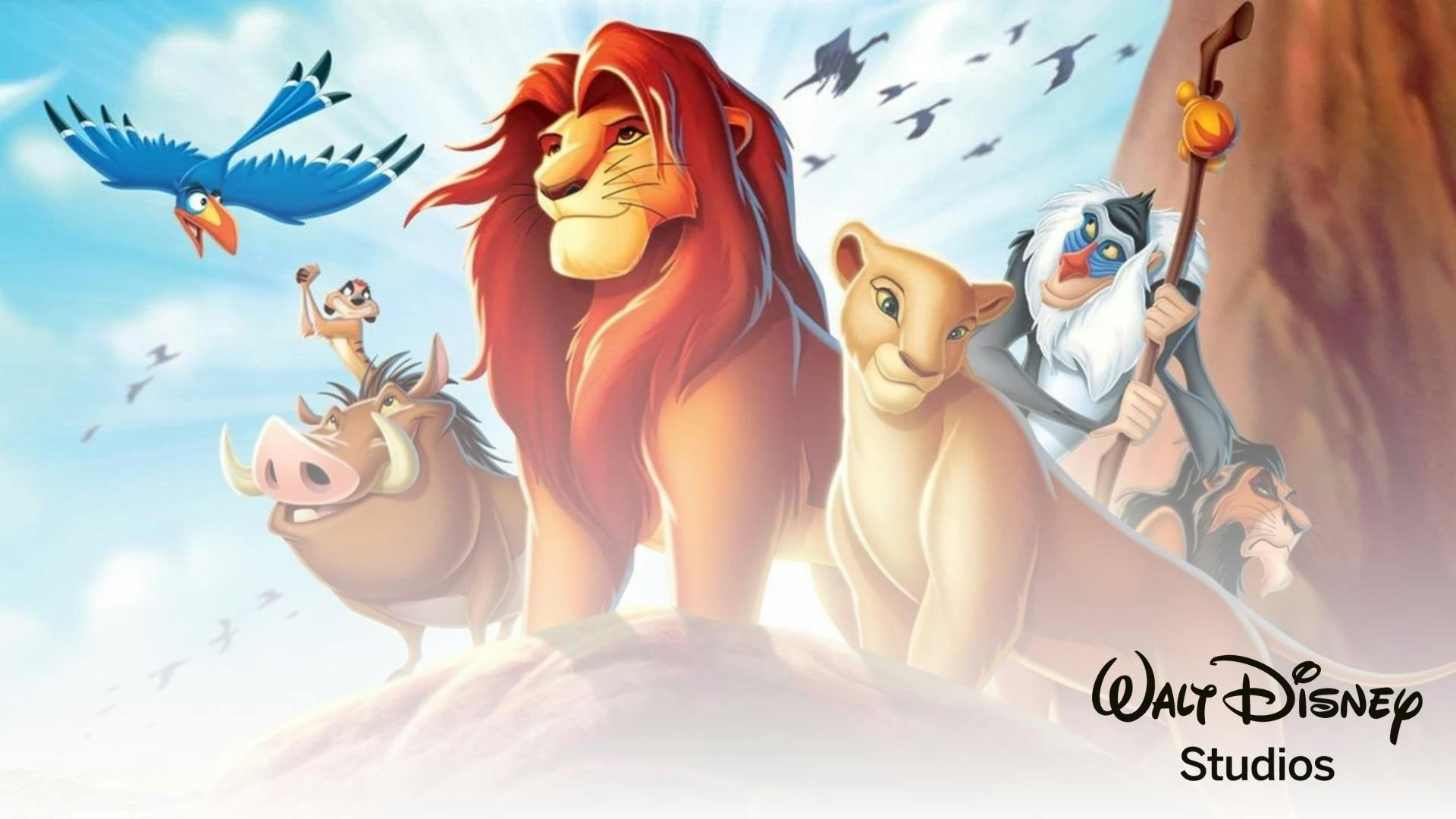 poster du film Le Roi Lion produit par Walt Disney