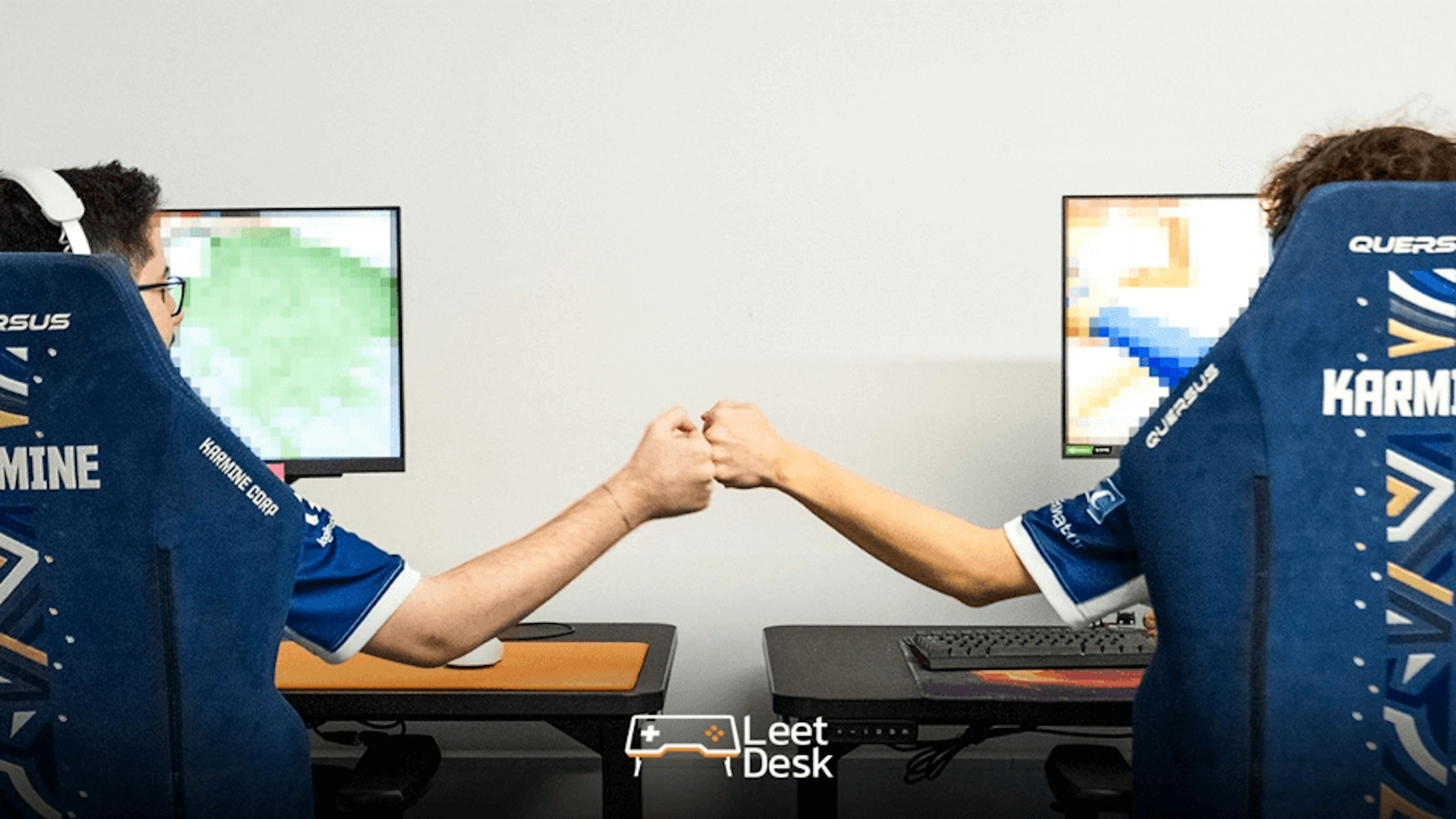 LeetDesk is now the official gaming desk partner of Karmine Corp.