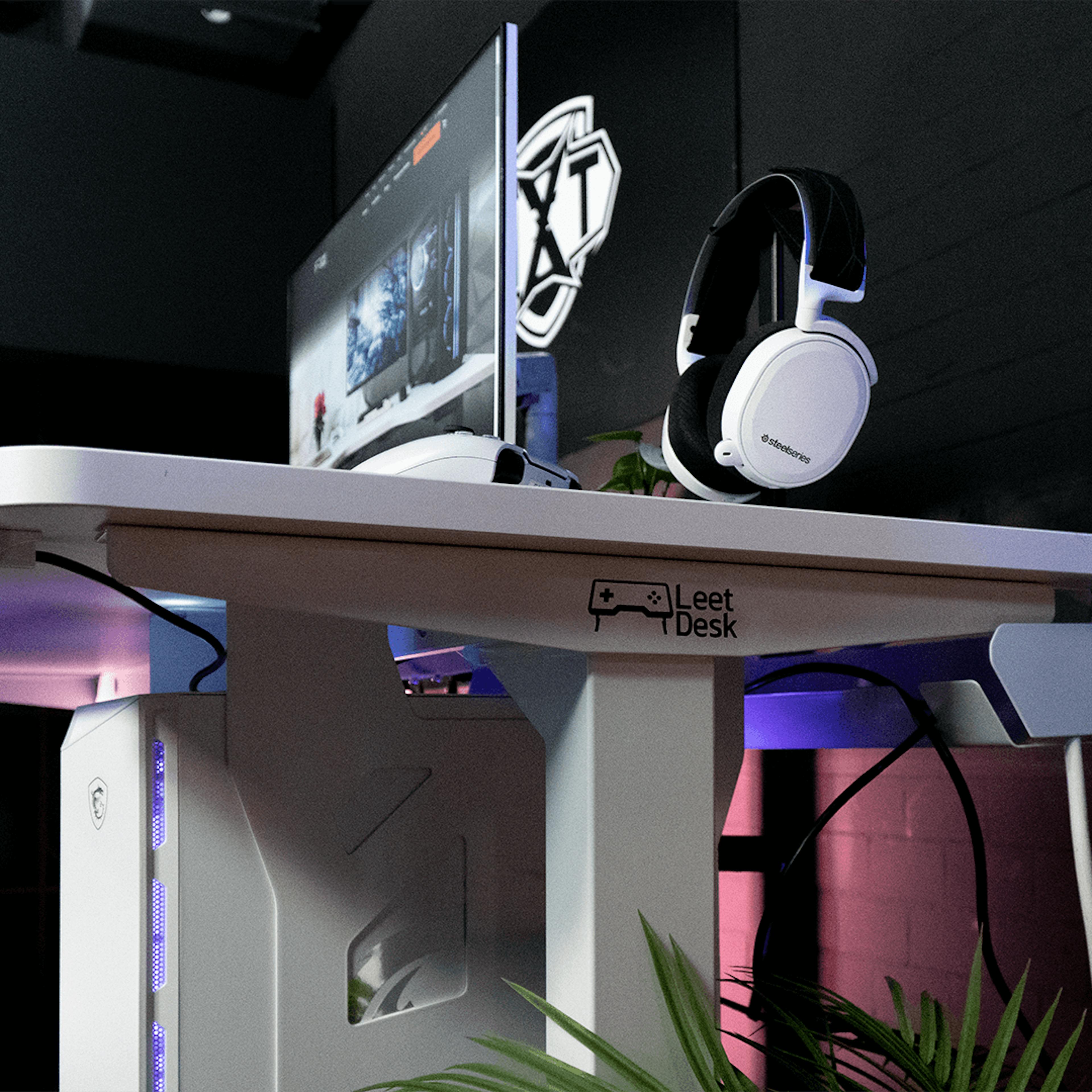 cadres de bureau réglables en hauteur et plateaux de bureau de gaming