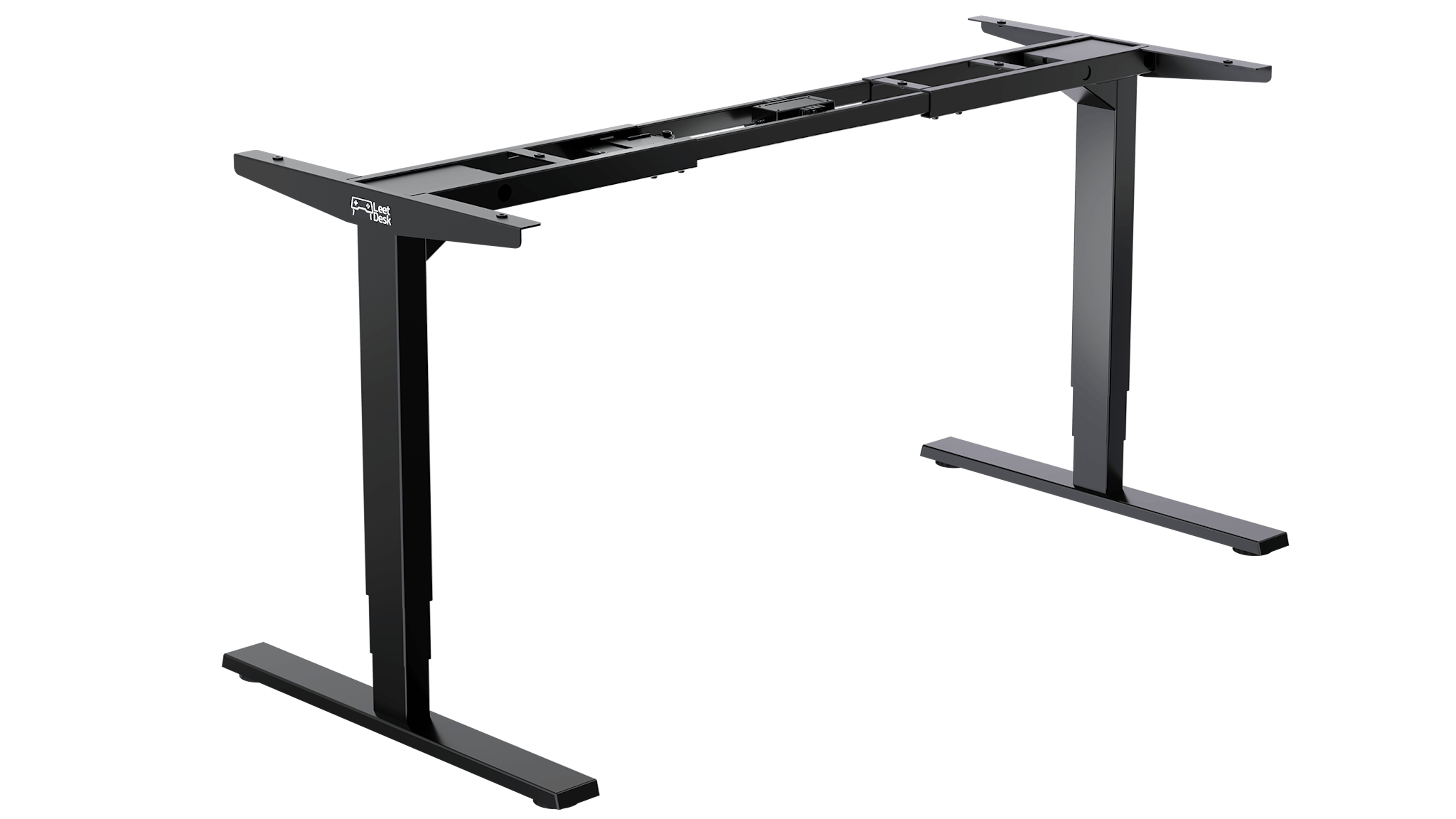 stand up desk frames with motorized legs 120 kg load capacity for gaming and office desks.
