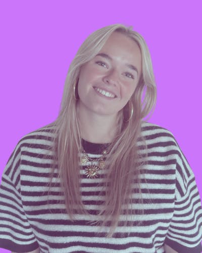 Sharon - stagiaire knetter gekke ideeeën