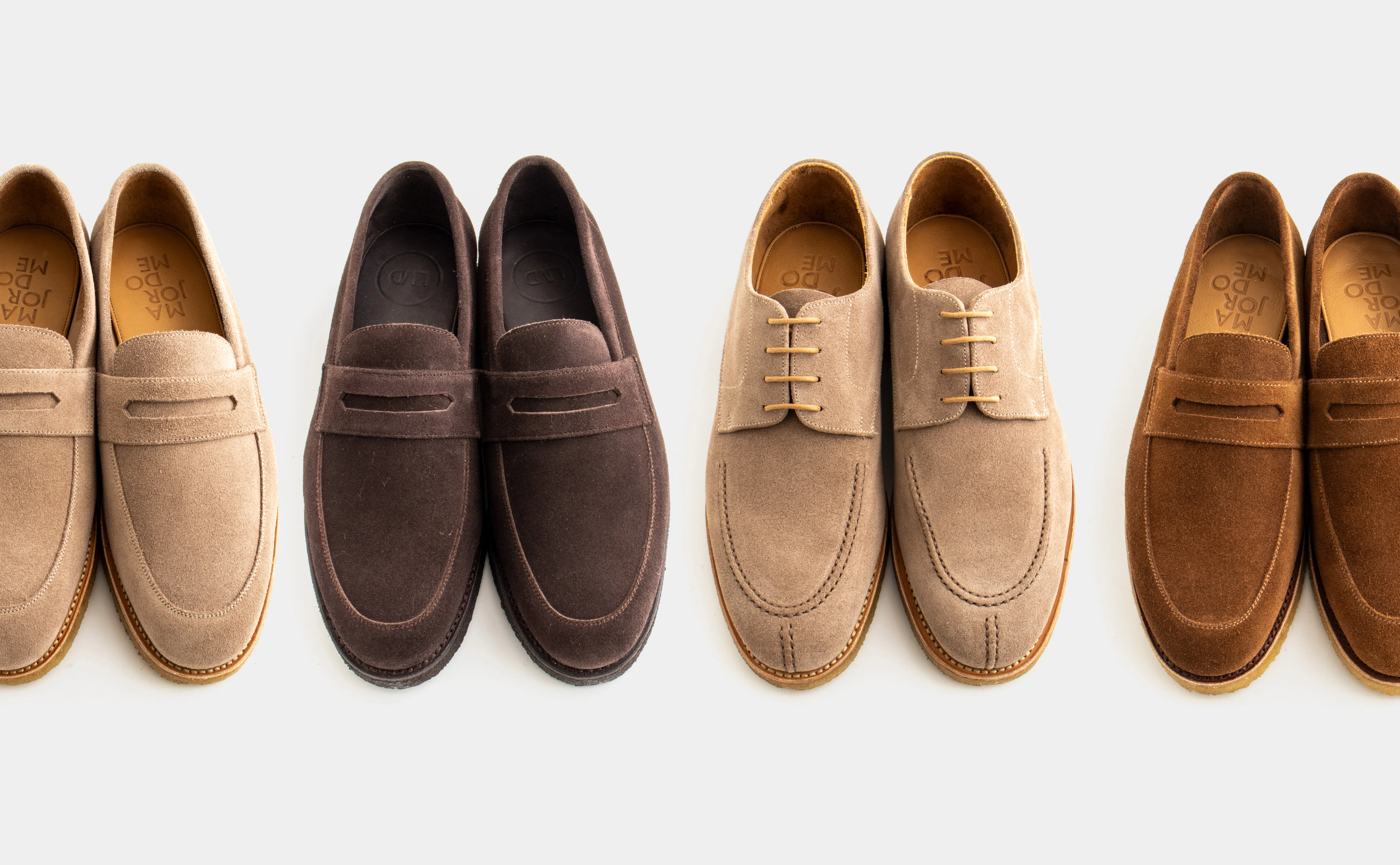 Majordome M08 Penny Loafer Brown Suede Crepe Sole Mens UK 9 / US 10-10.5 MAJORDOME (@majordomeshoes) • Instagram photos and videos main image 4
