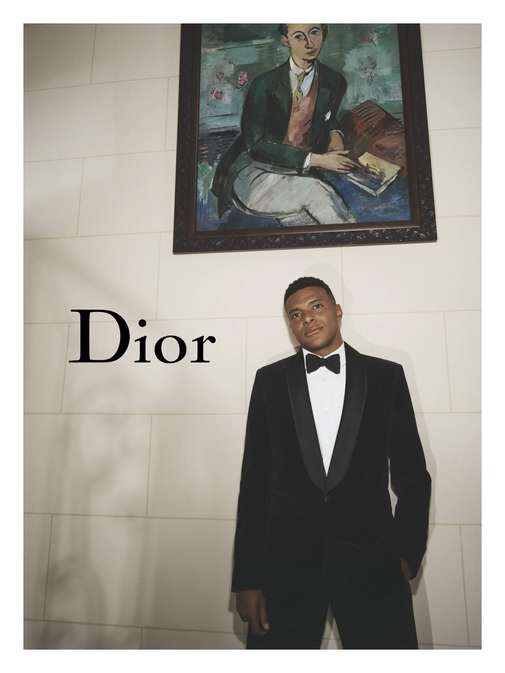 Kylian Mbappé for Dior.