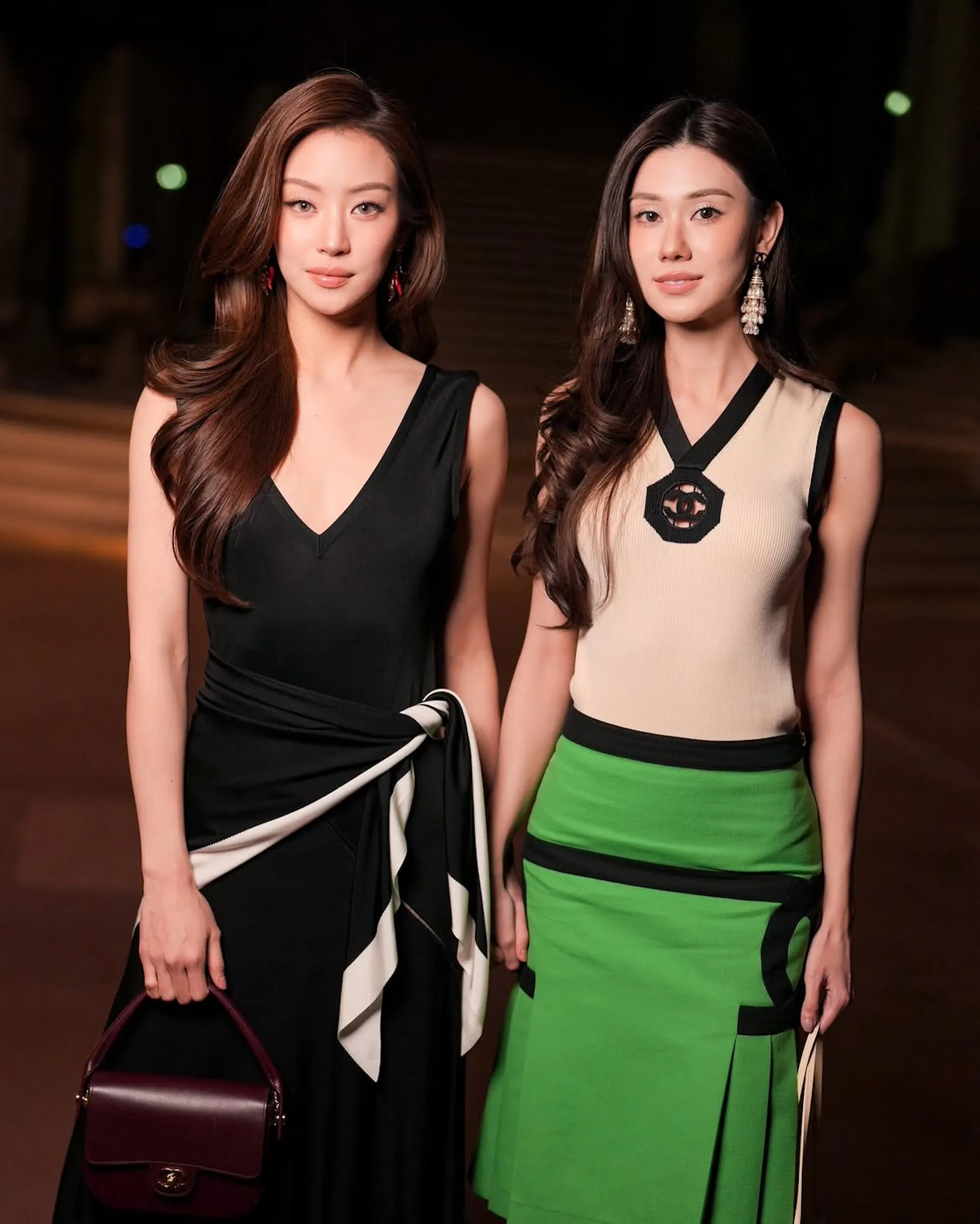 MIU NATSHA (LEFT) AND LORENA LALINA SCHUETT (RIGHT) – CHANEL SS27