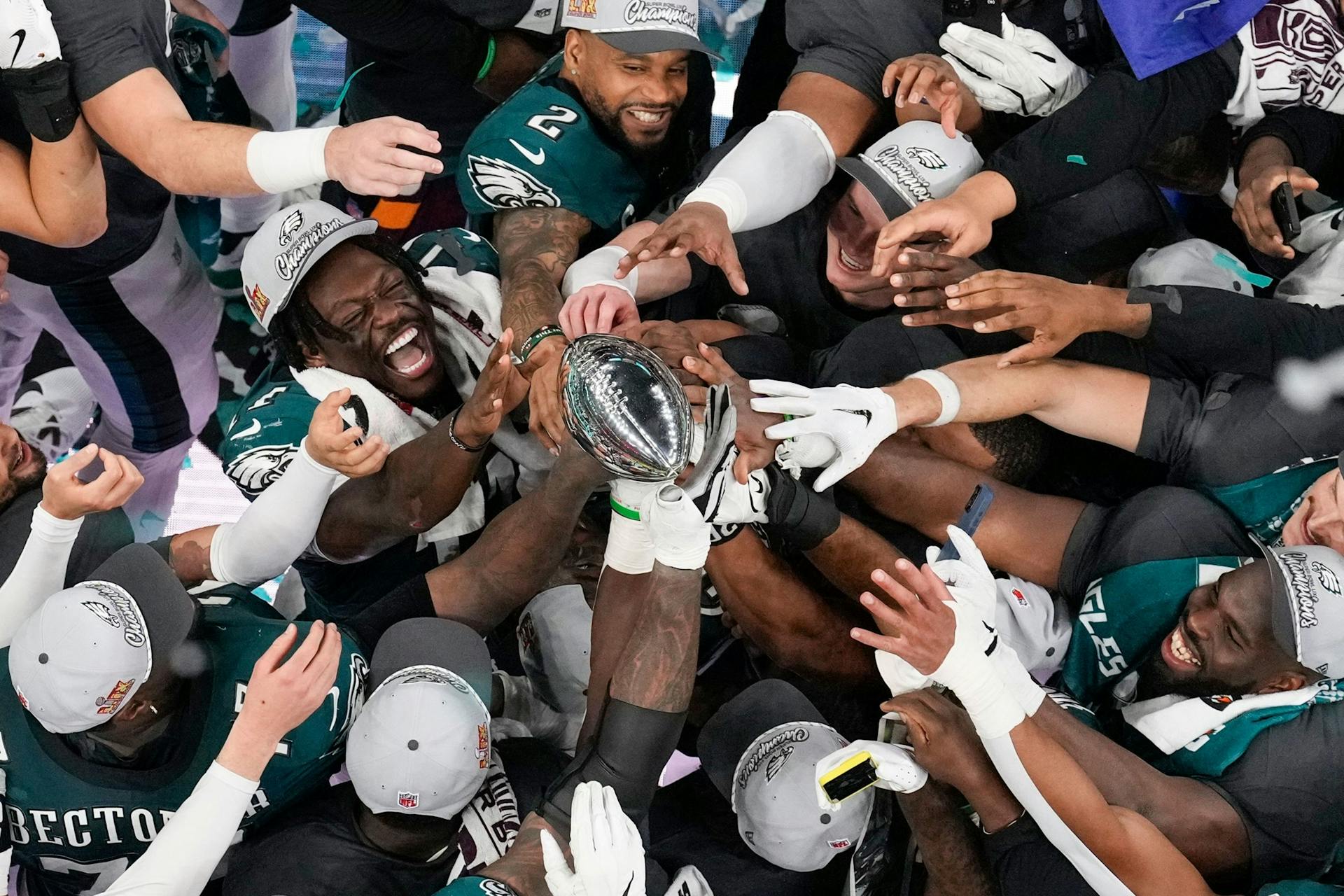 Eagles win at Super Bowl LIX