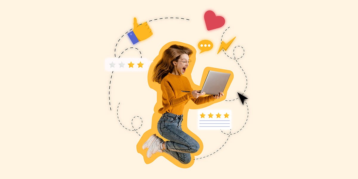 Influencer marketing graphic.