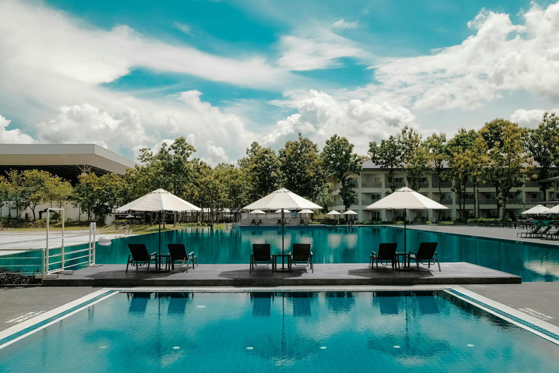 An image of a resort's pool.