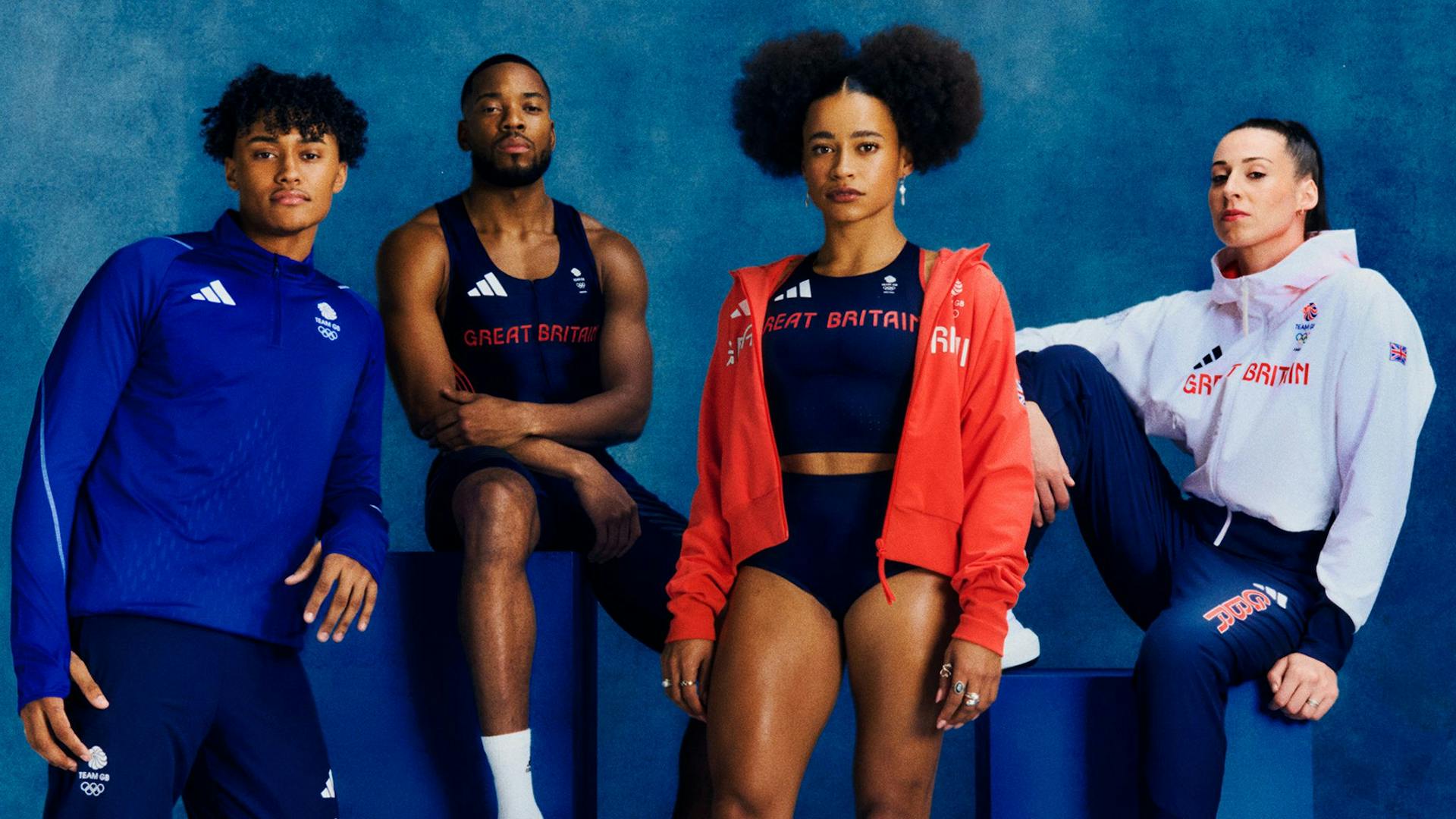 Team Great Britain outfitted in Adidas