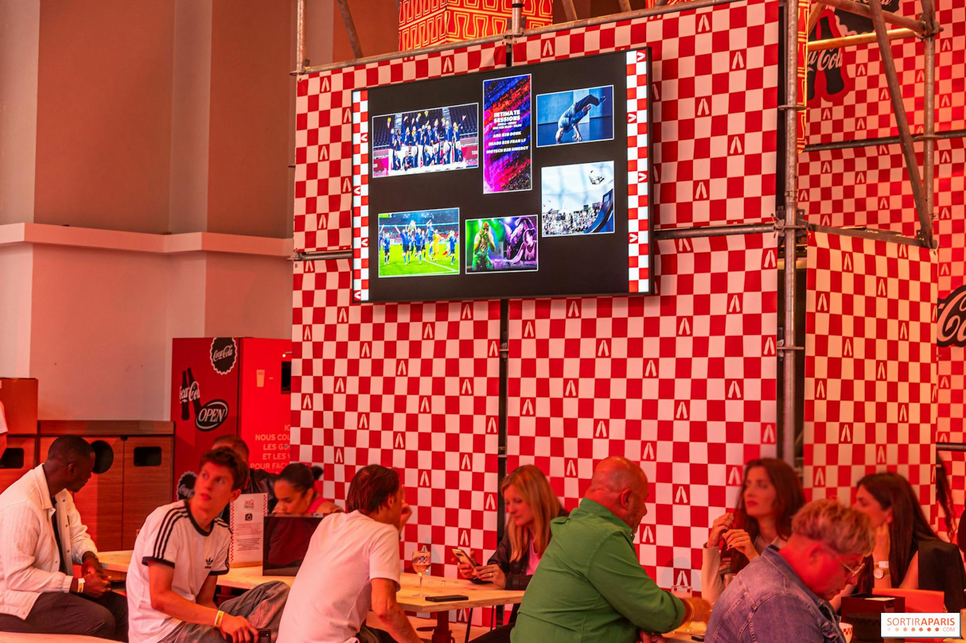 Coca - Cola House at the Paris 2024 Olympics.