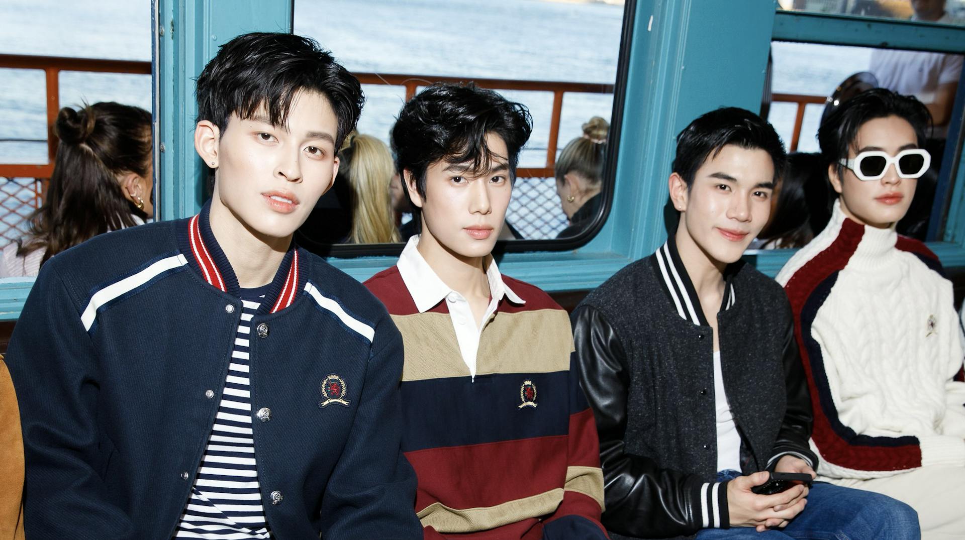 Thai and K-Pop stars sit front row at Tommy Hilfiger.